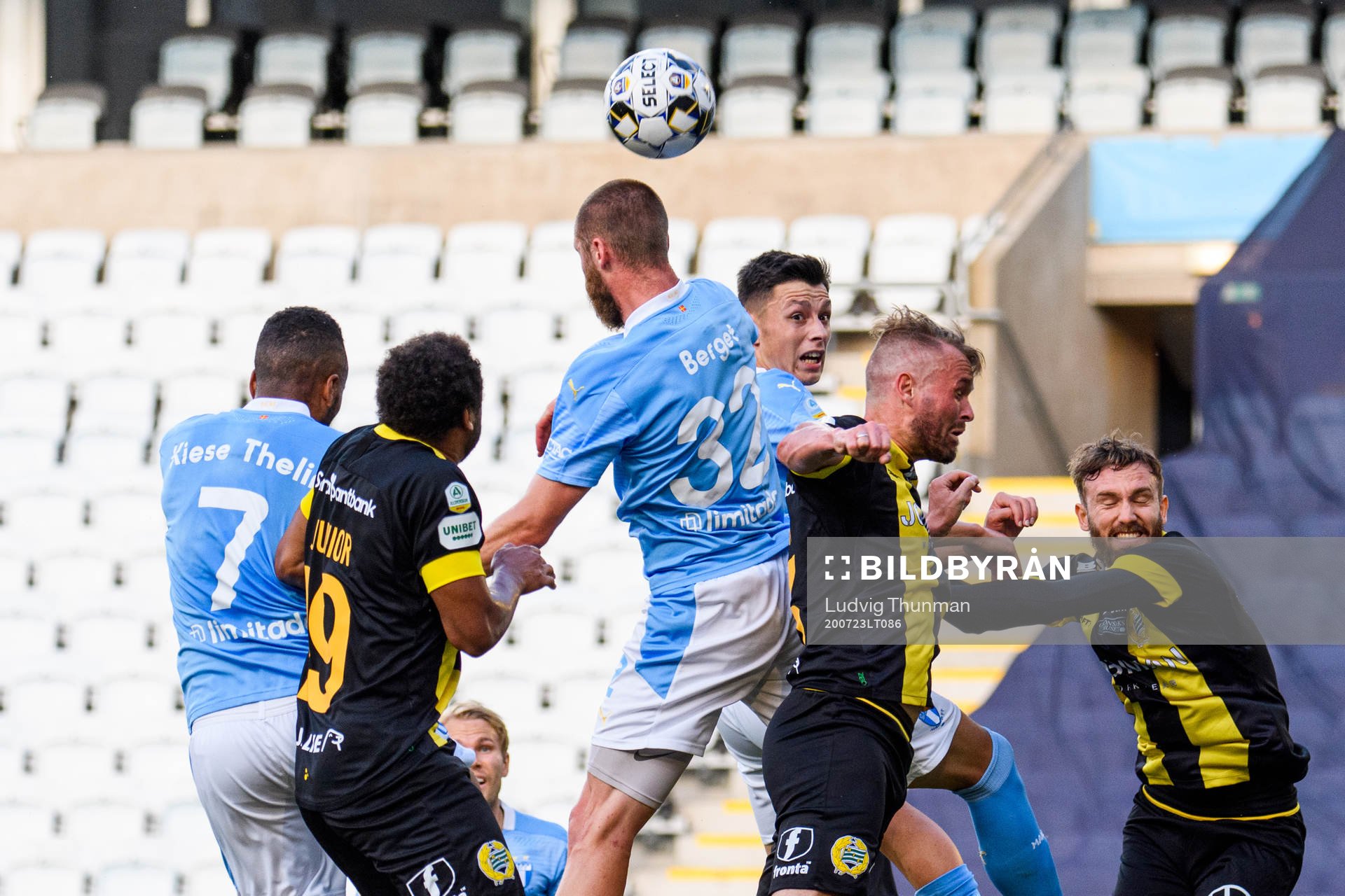 Malmö FFs Anel Ahmedhodzic och Jo Inge Berget