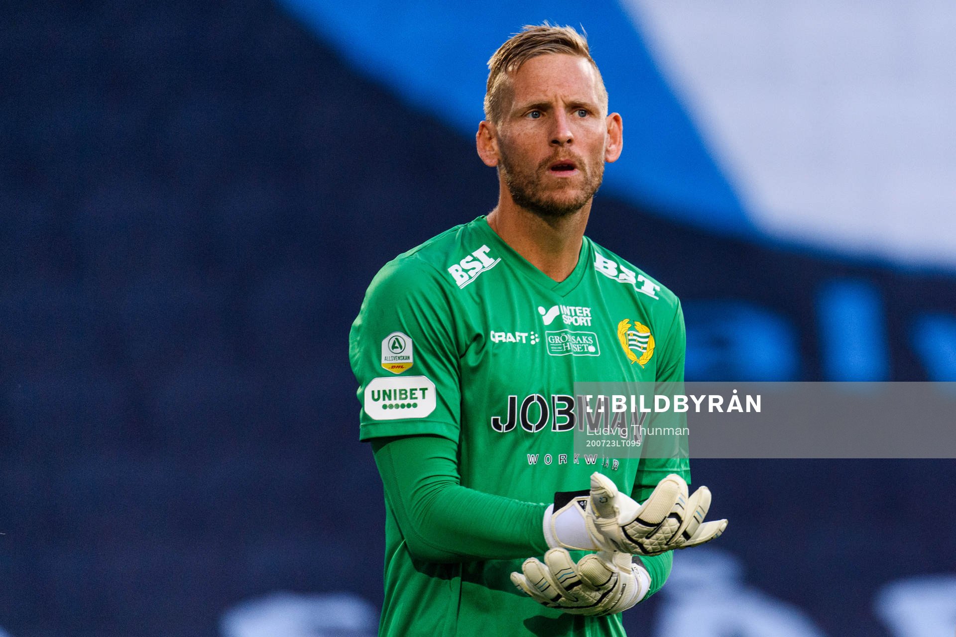 Hammarbys målvakt David Ousted