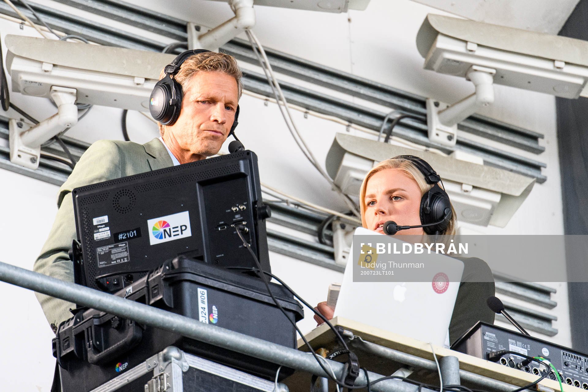 Dplays Jens Fjellström och Petra Svensson