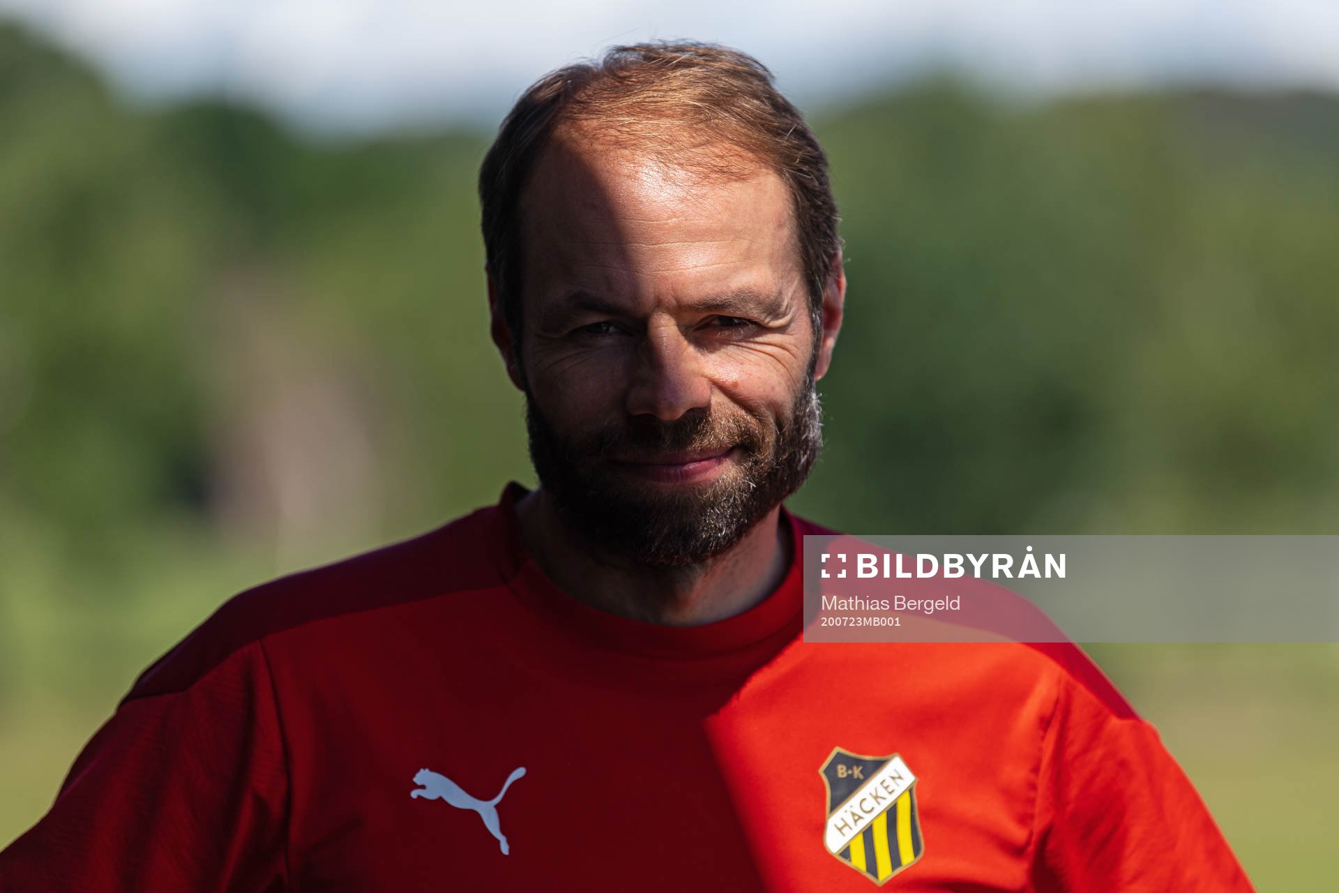Häckens tränare Andreas Alm