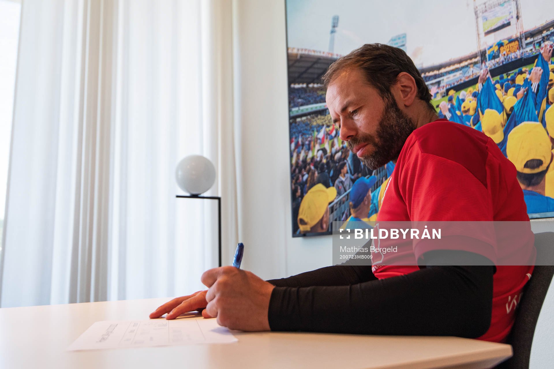Häckens tränare Andreas Alm