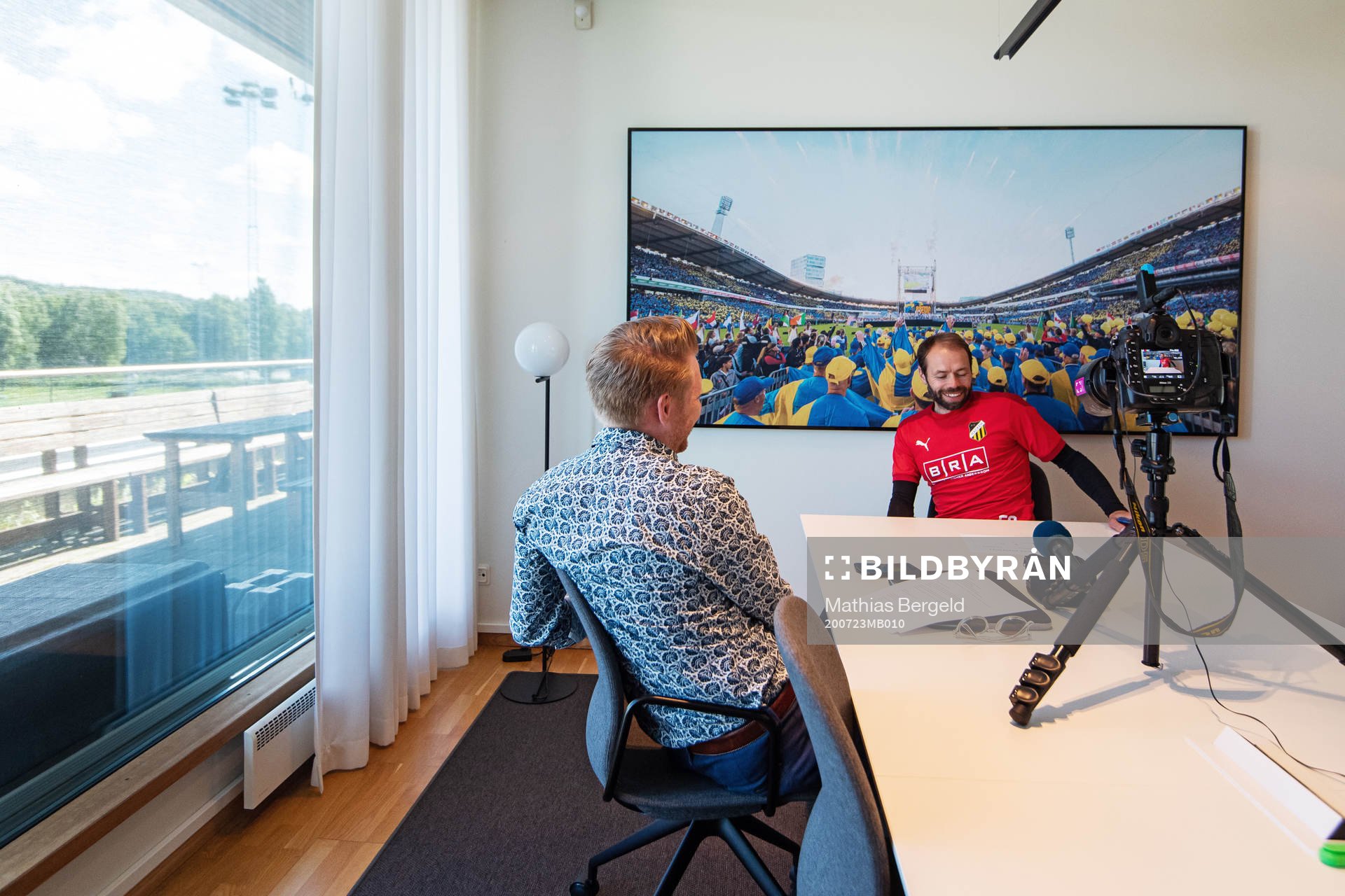 Häckens tränare Andreas Alm