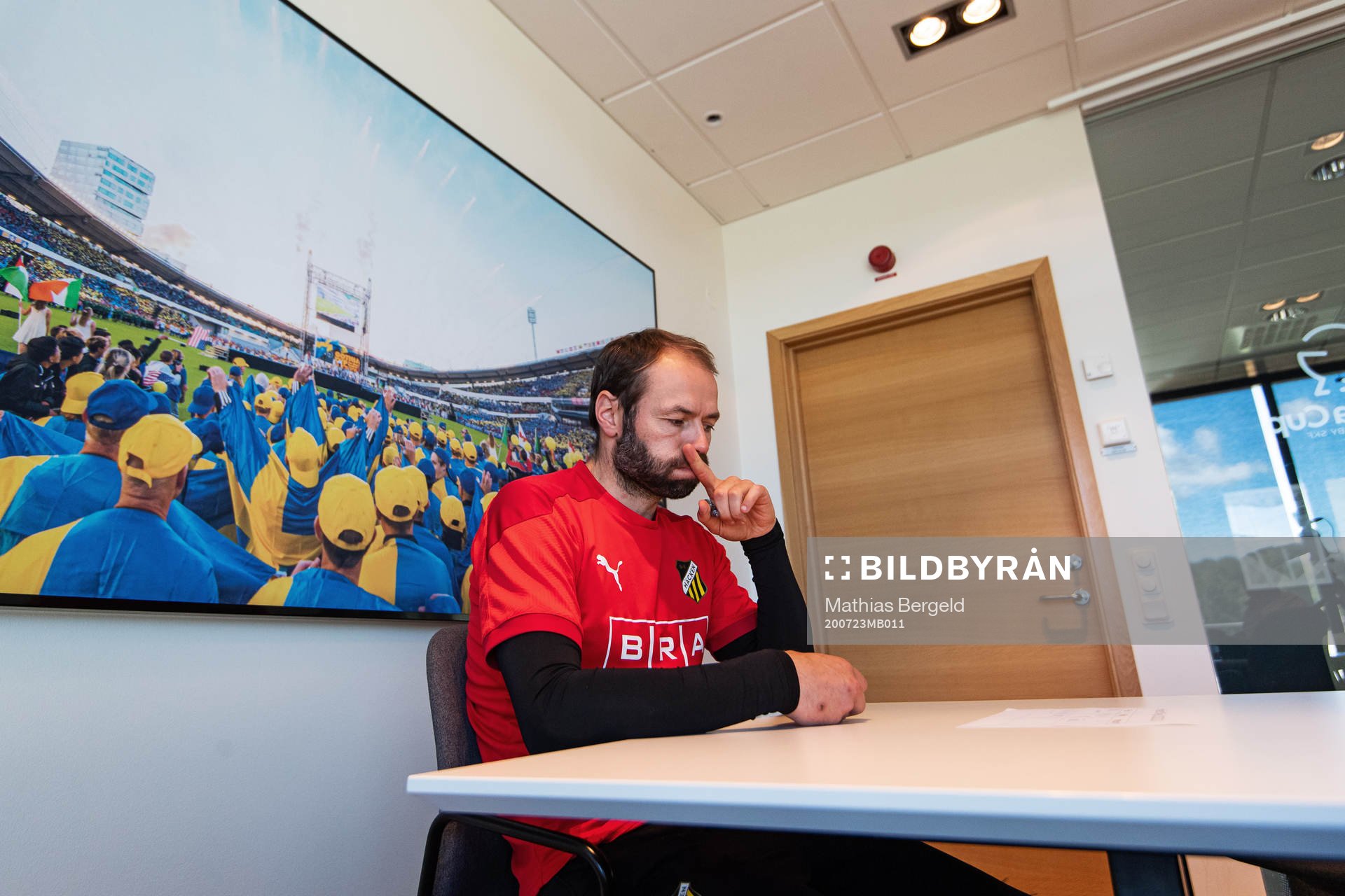 Häckens tränare Andreas Alm