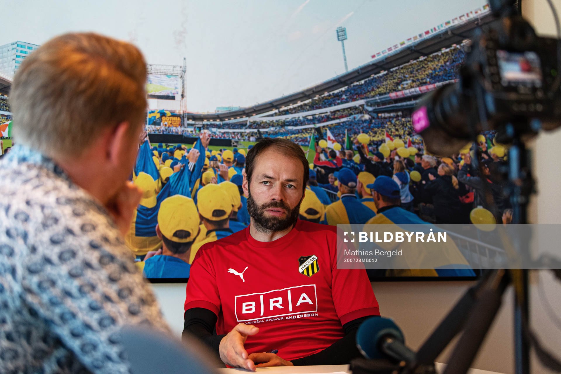 Häckens tränare Andreas Alm