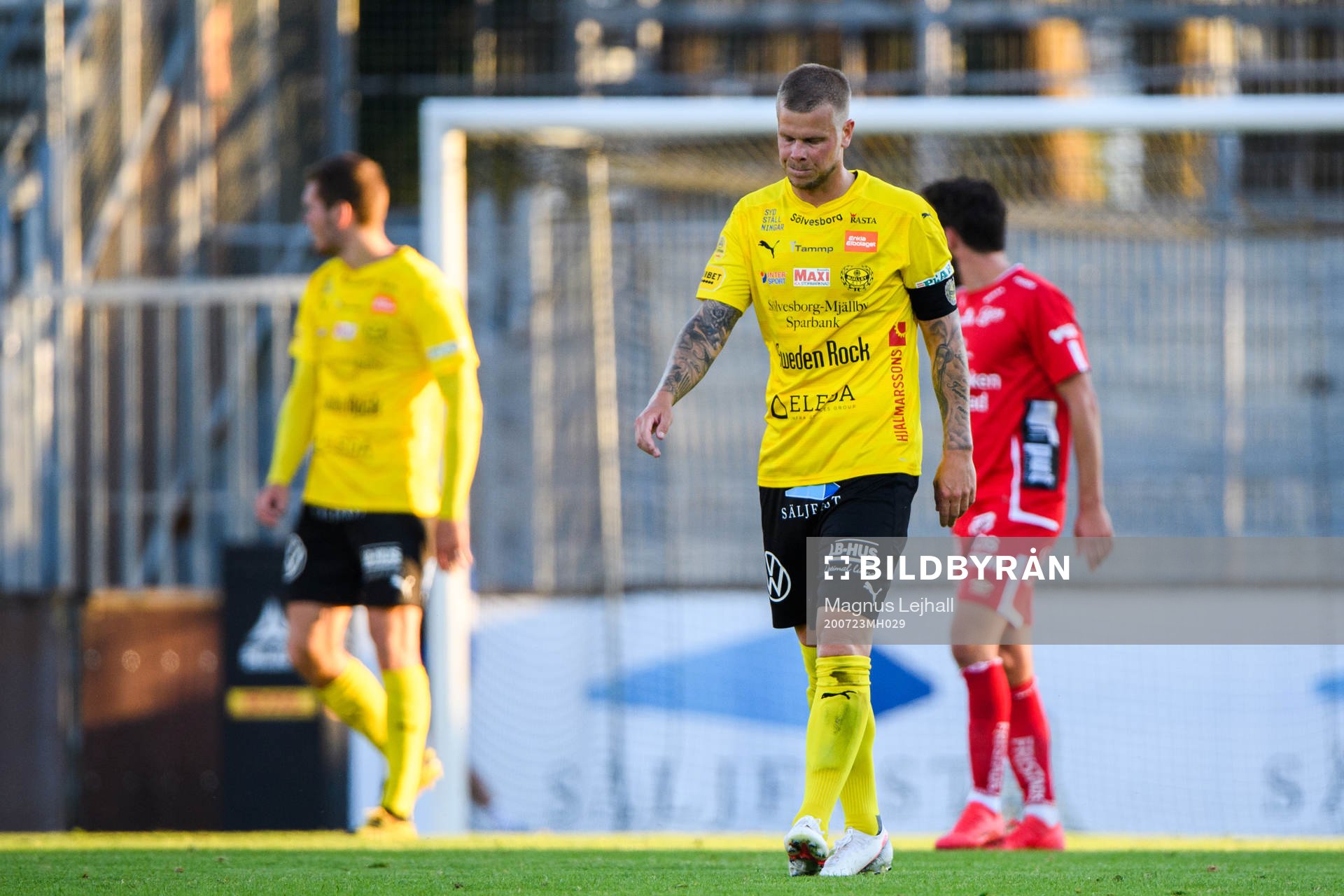 Mjällbys David Löfquist deppar
