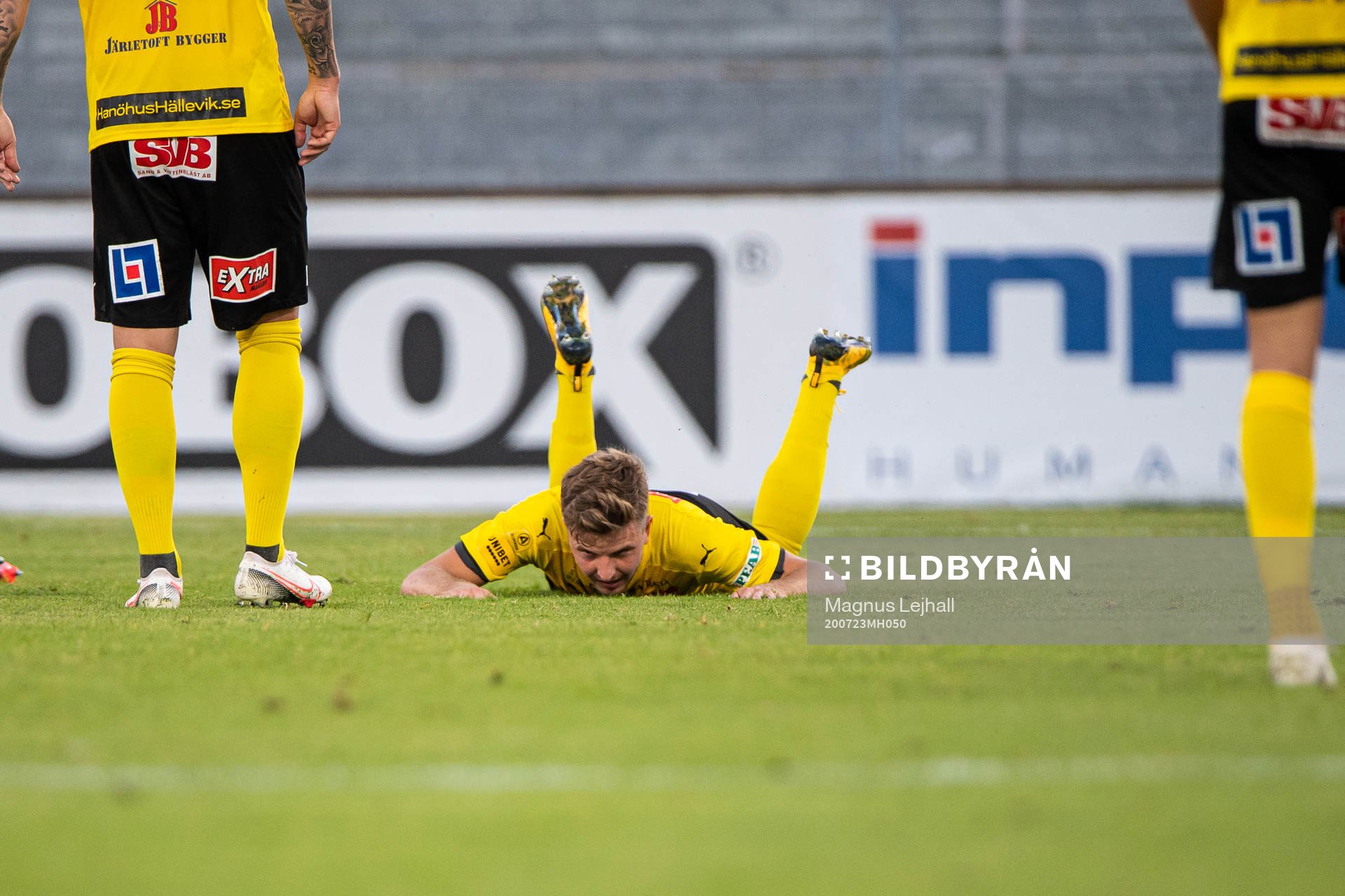 Mjällbys Joel Nilsson deppar