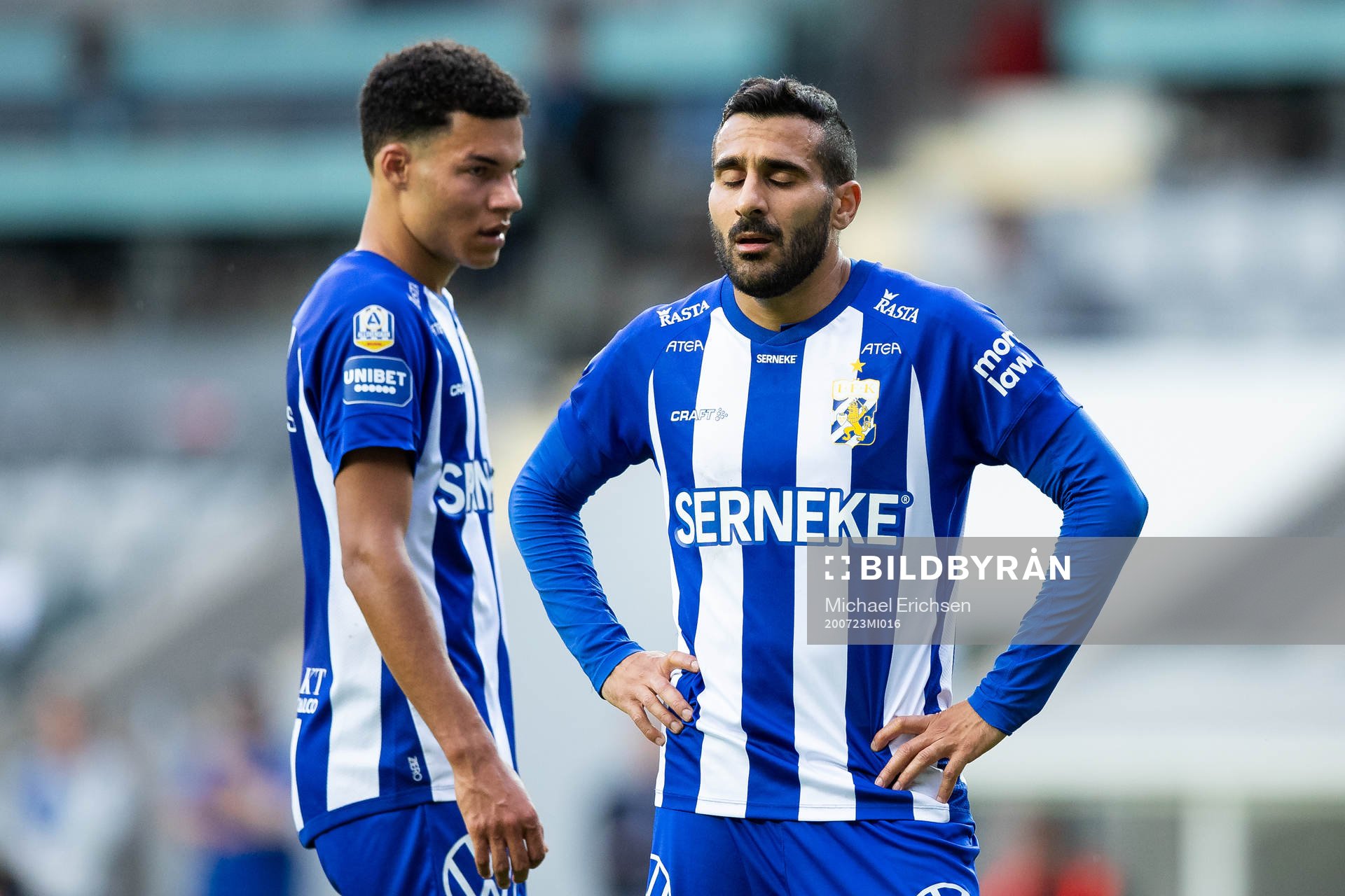 IFK Göteborgs Sargon Abraham deppar