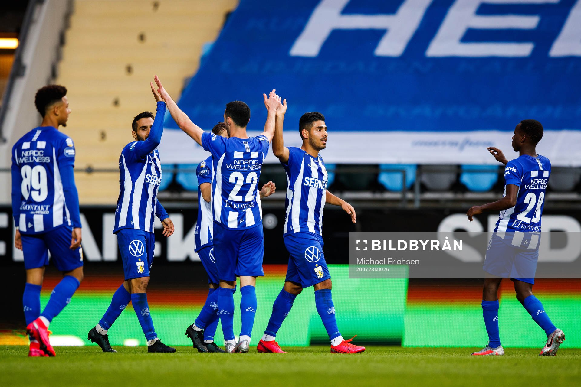 IFK Göteborgs Hosam Aiesh jublar