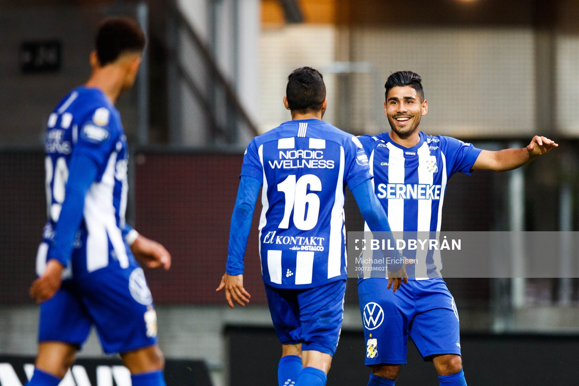 IFK Göteborgs Hosam Aiesh jublar