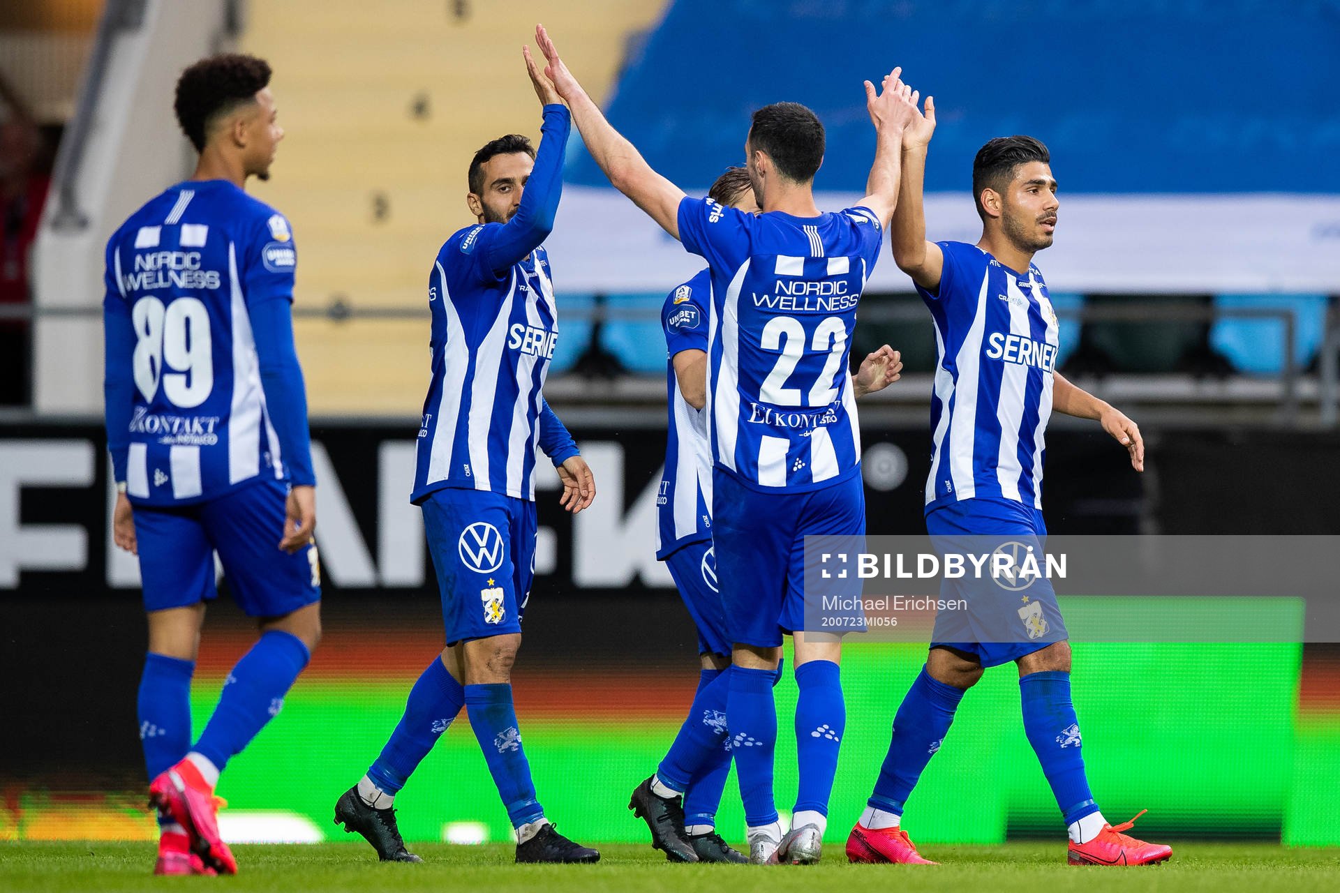 IFK Göteborgs Hosam Aiesh jublar