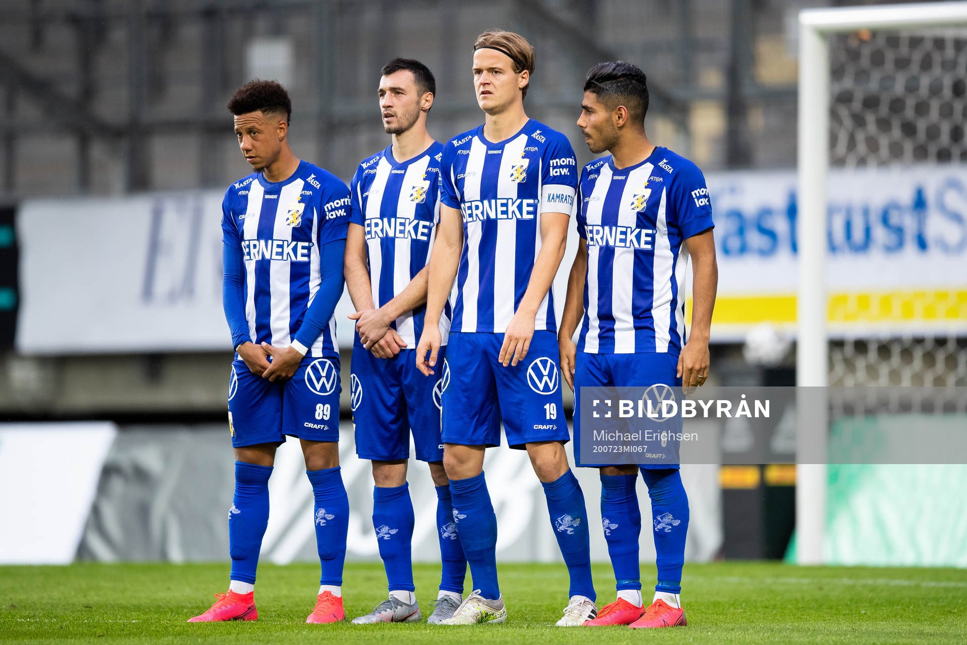 IFK Göteborgs Tobias Sana, Giorgi Kharaishvili, August
