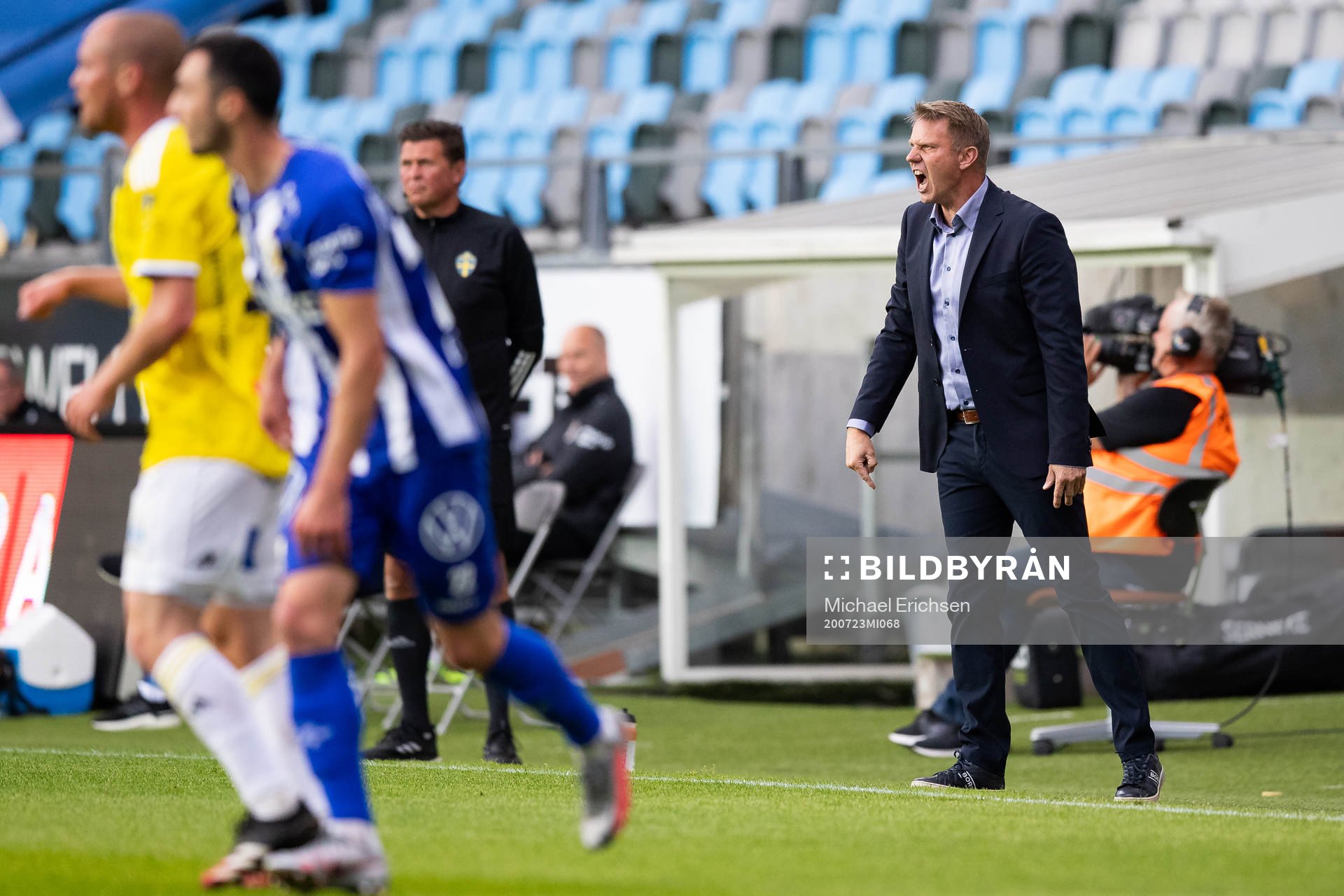 Falkenbergs tränare Hasse Eklund