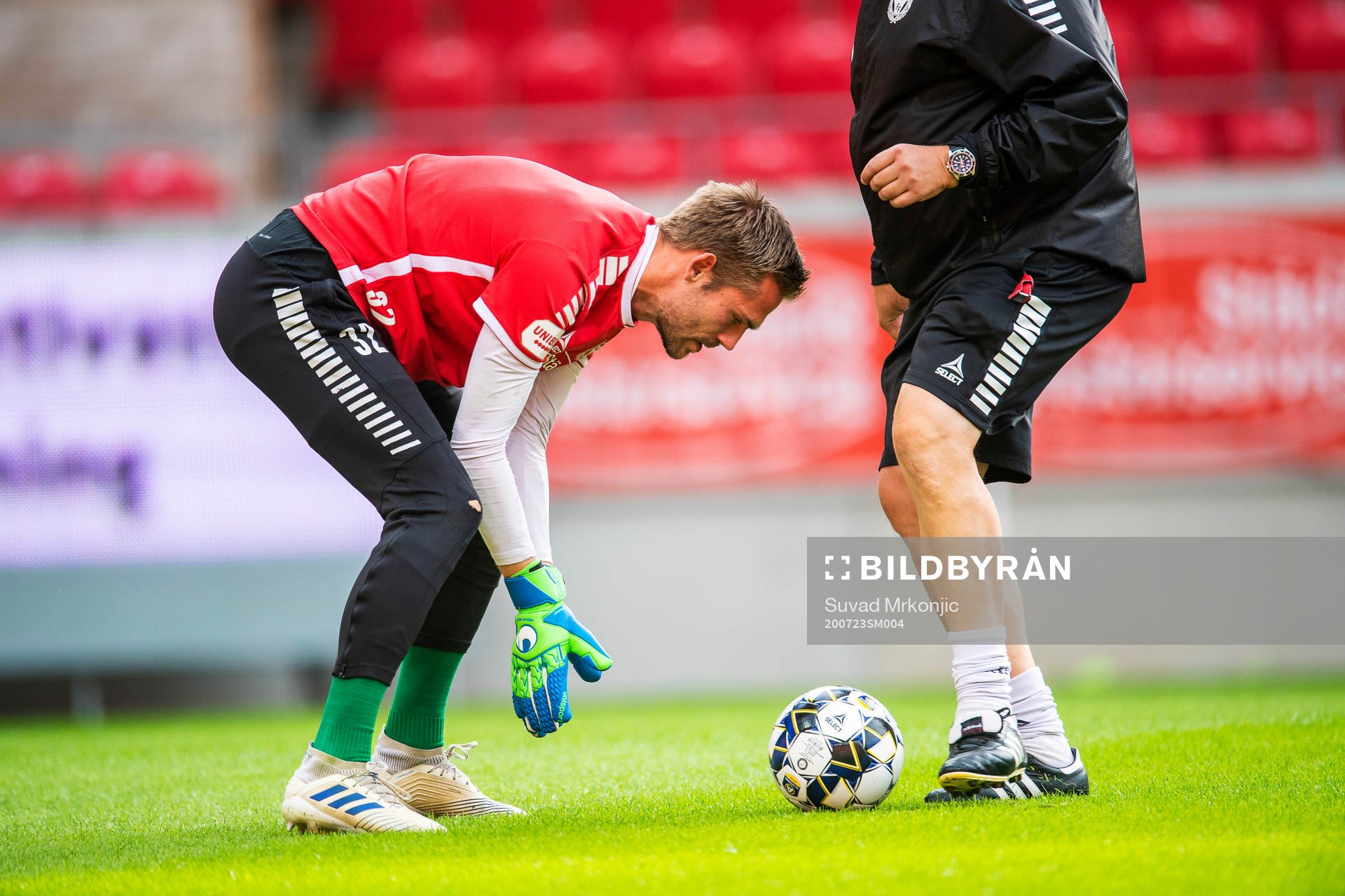 Kalmars målvakt Lucas Hägg-Johansson