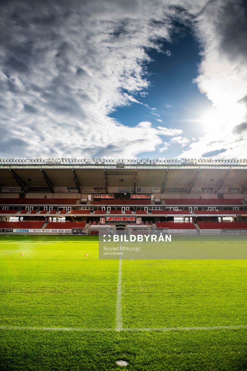 Vy över Guldfågeln Arena