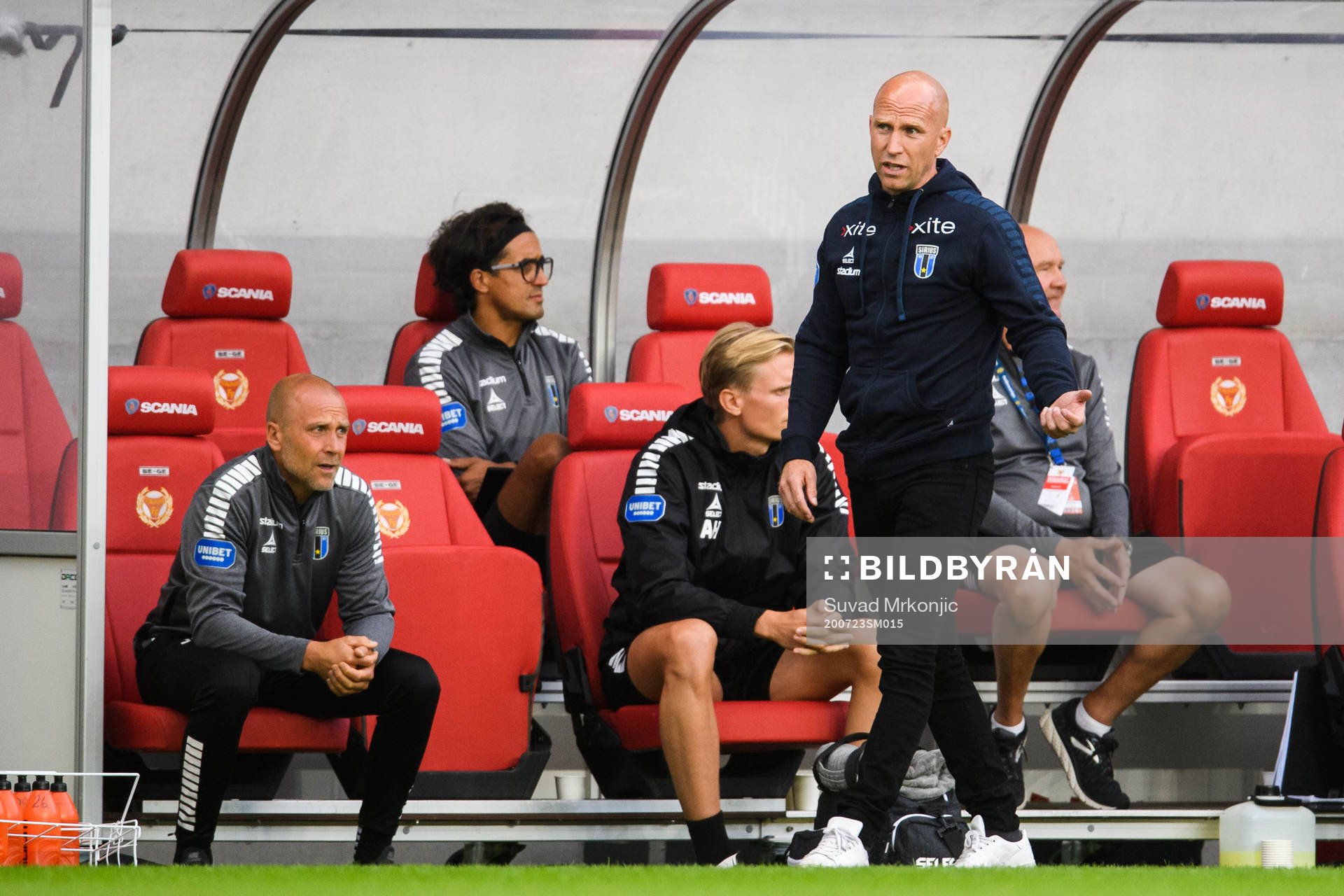 Sirius tränare Henrik Rydström