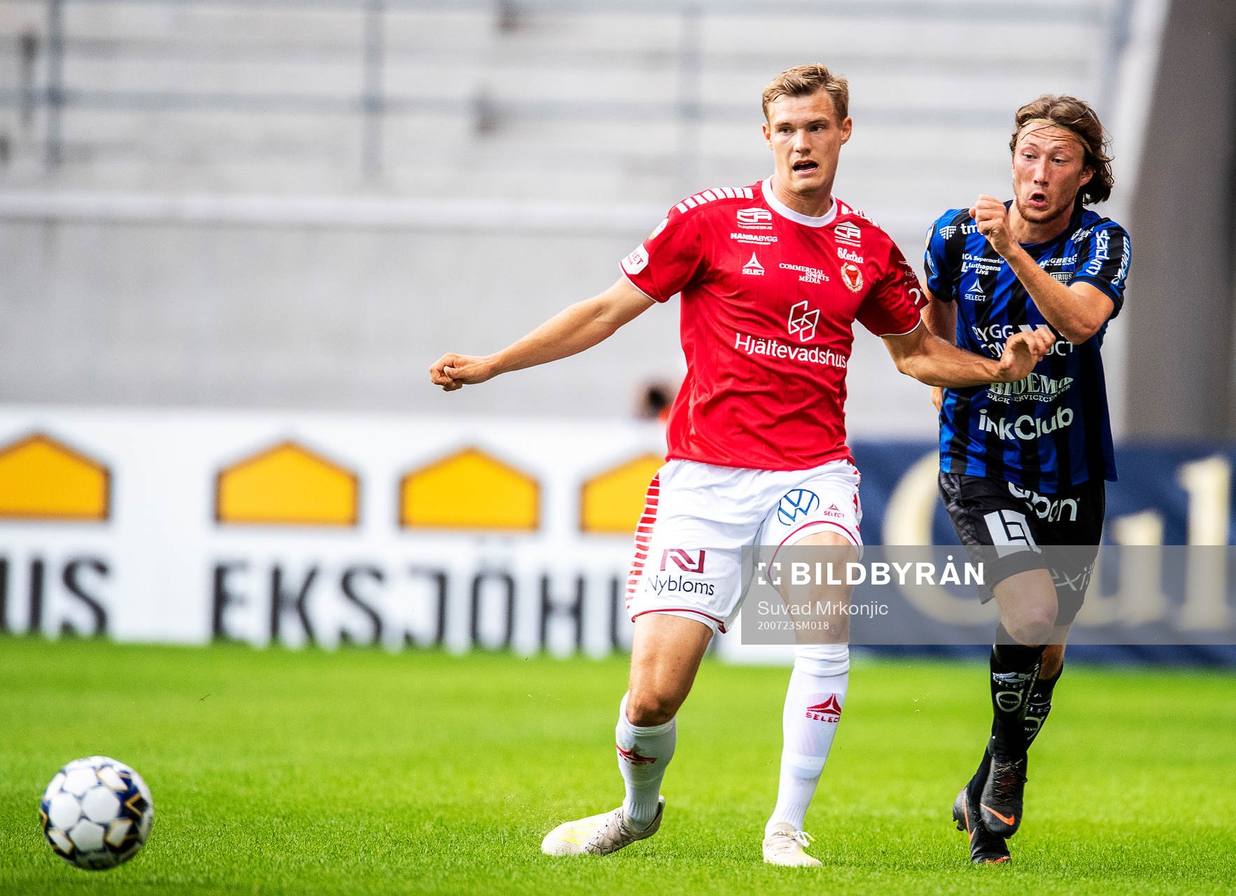 Kalmars Svante Ingelsson och Sirius Axel Björnström