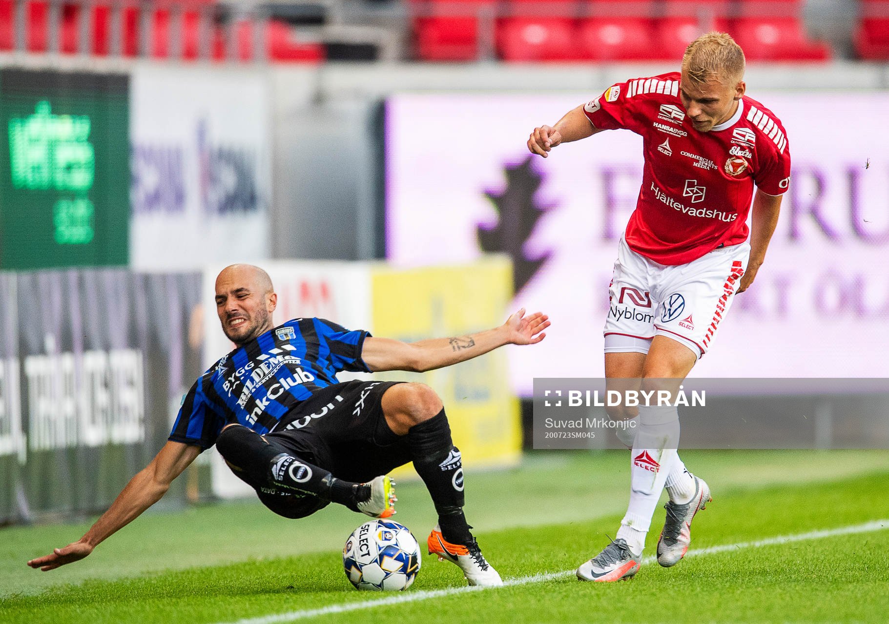 Kalmars Sebastian Ring och Sirius Karl Larson