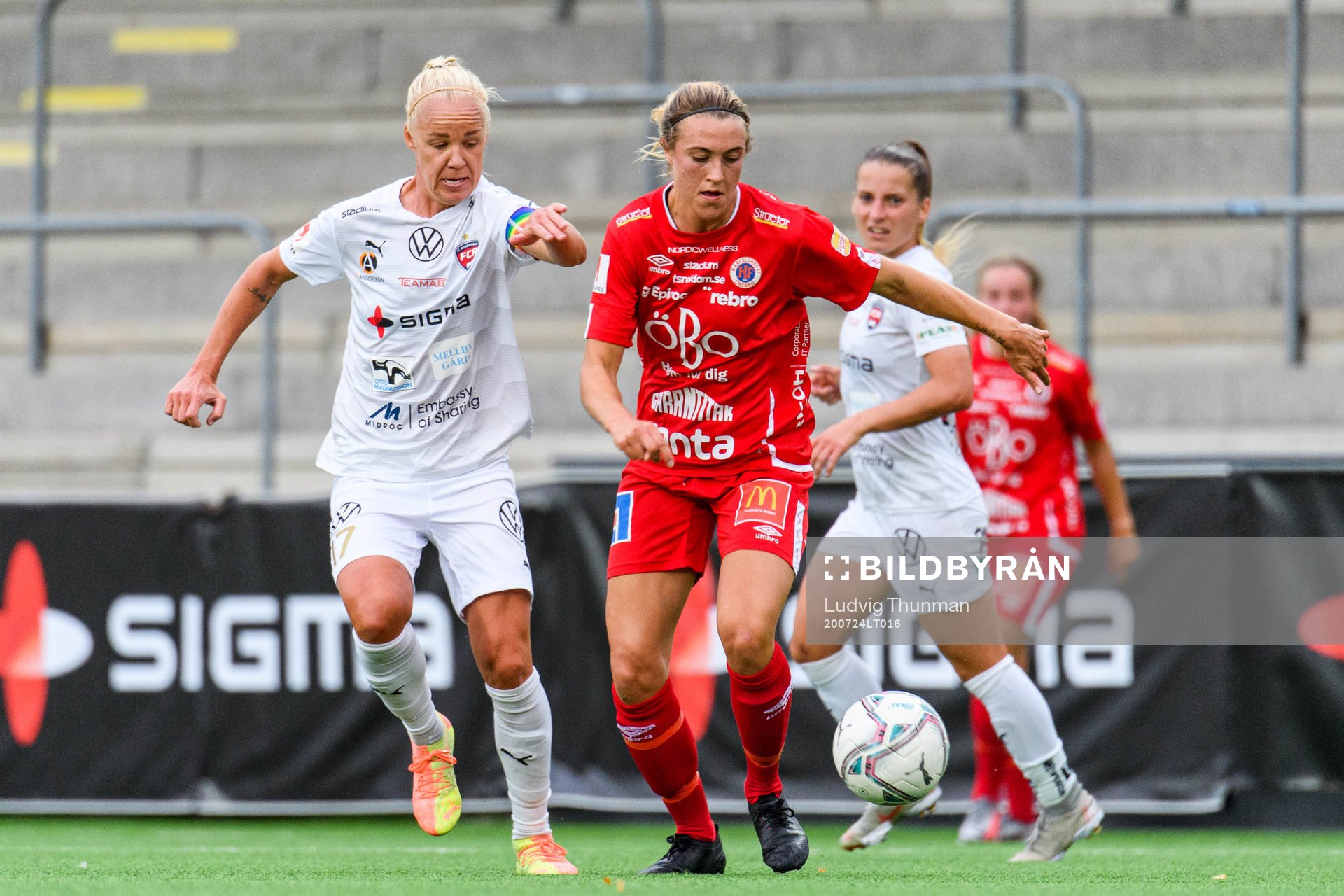 Rosengårds Caroline Seger och Örebros Freja Olofsson