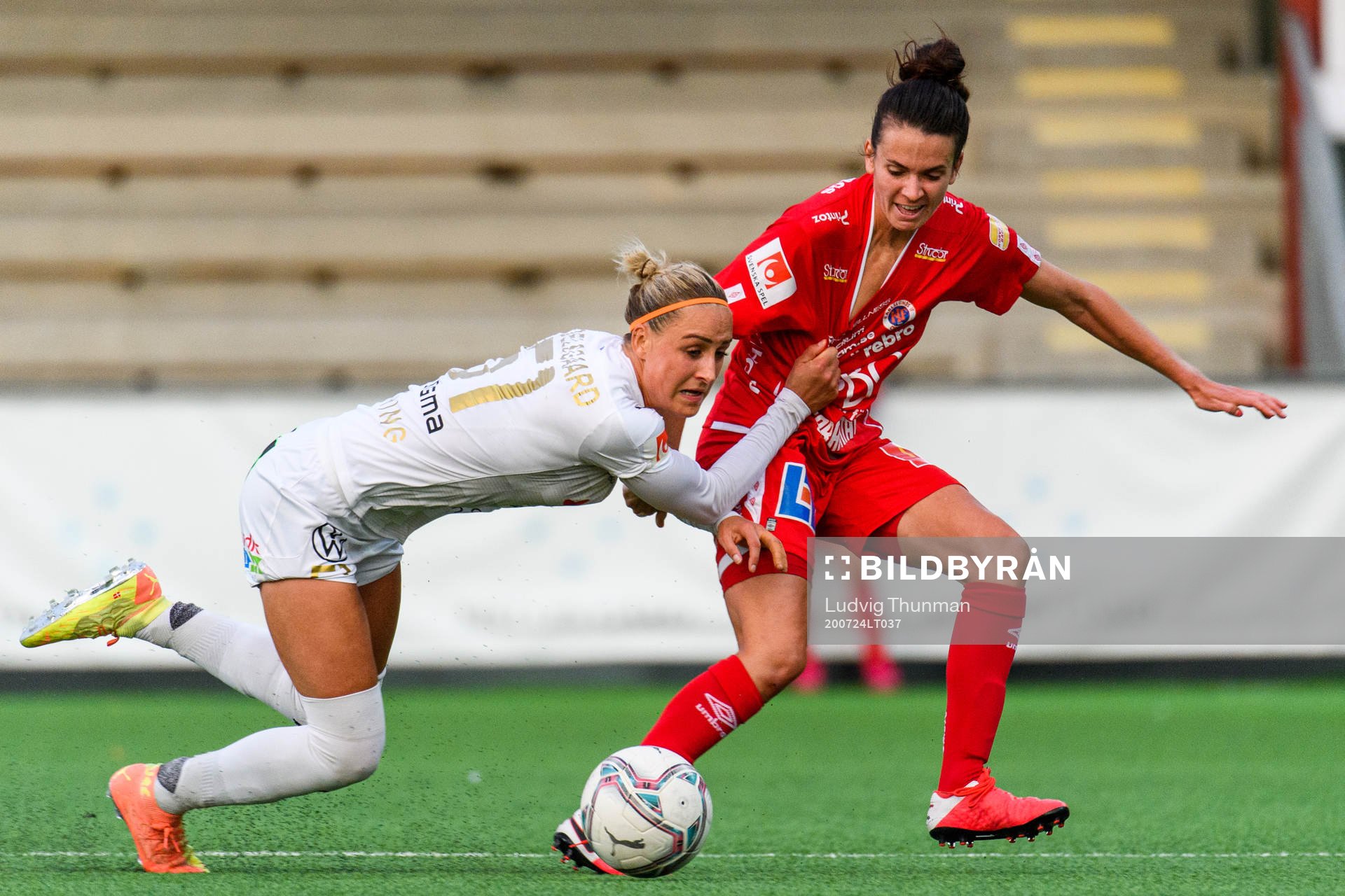 Rosengårds Sanne Troelsgaard och Örebros Cali Farquharson