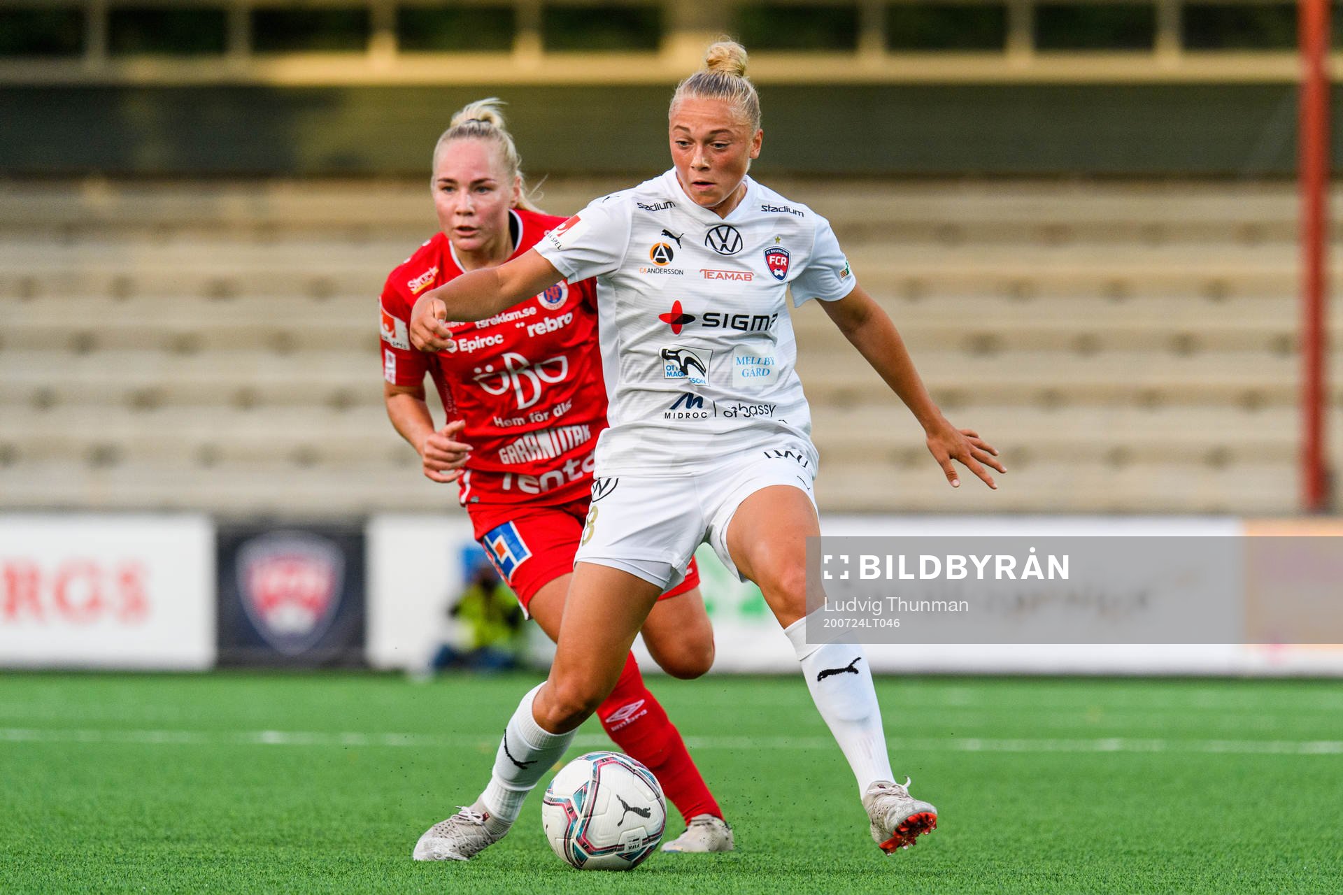 Rosengårds Hanna Bennison och Örebros Ellen Karlsson