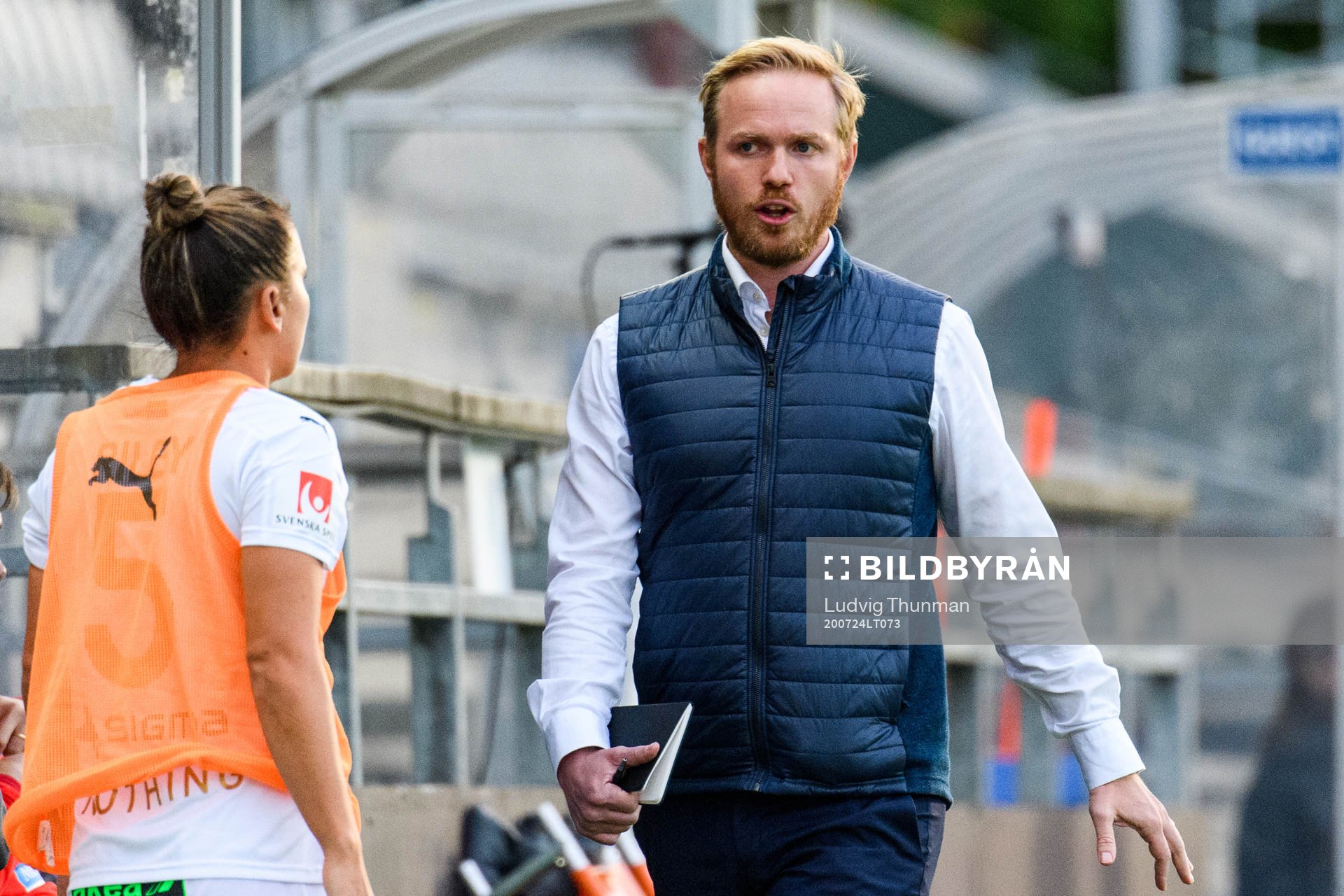 Rosengårds tränare Jonas Eidevall