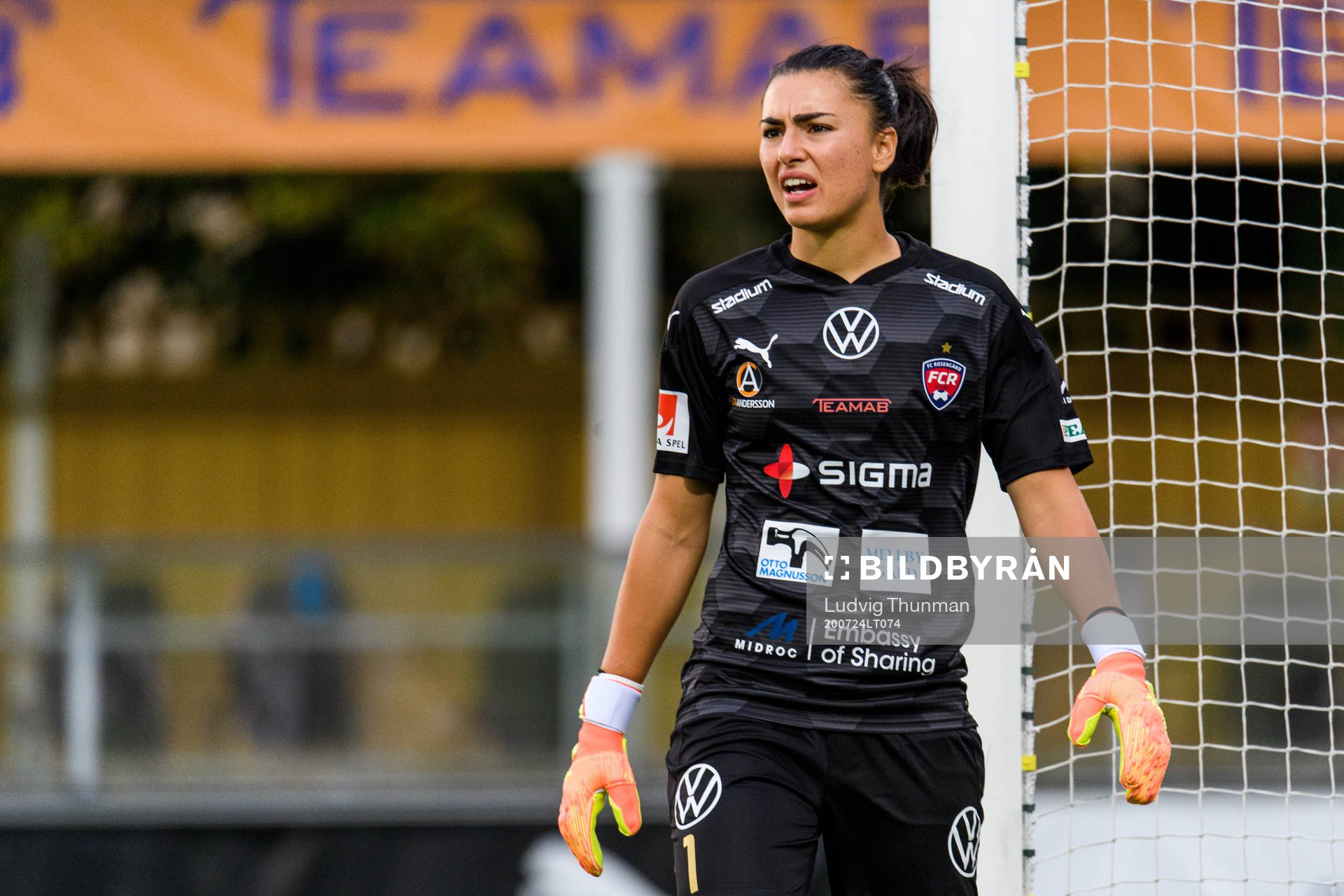 Rosengårds målvakt Zecira Musovic