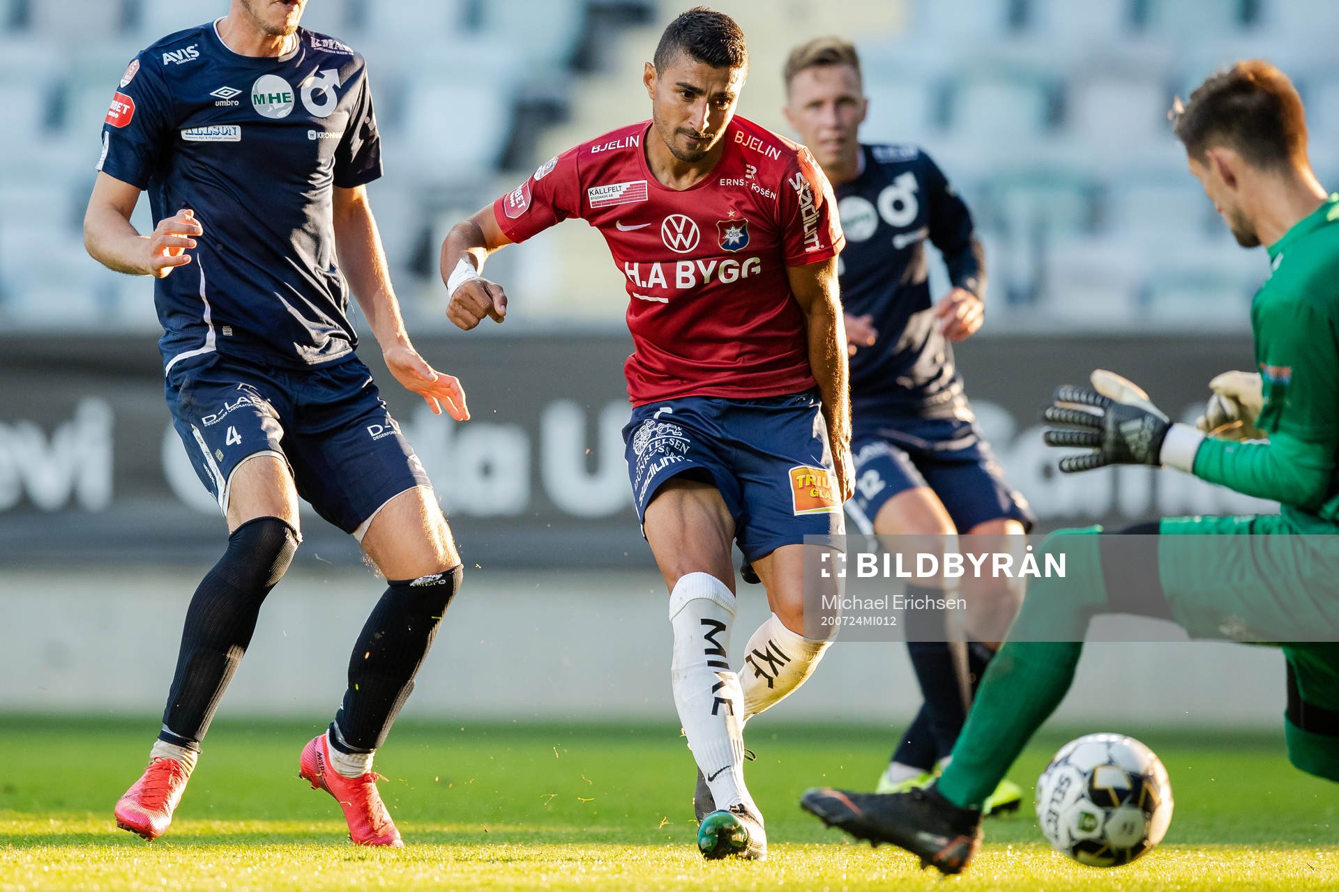 Örgrytes Ailton Almeida kvitterar till 1-1