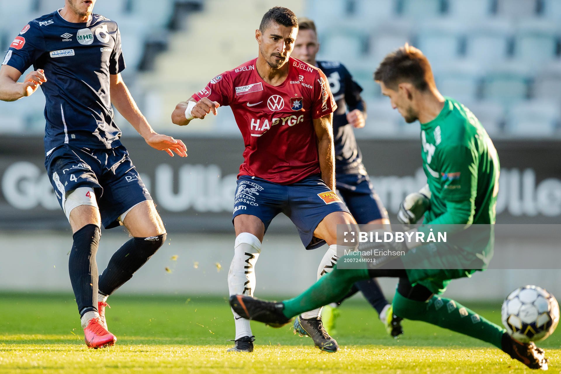 Örgrytes Ailton Almeida kvitterar till 1-1
