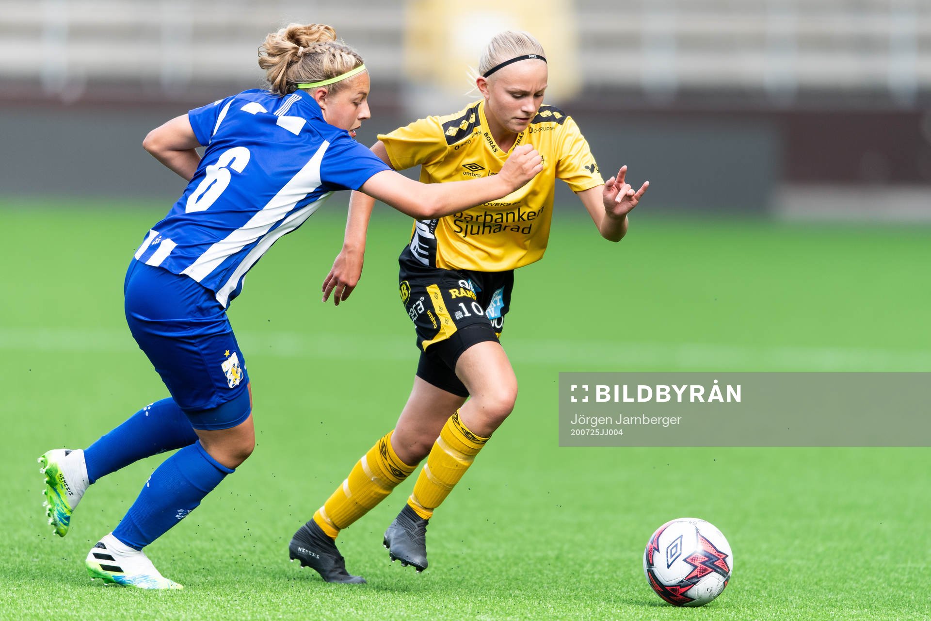 Elfsborgs Matilda Ståhlbom Karlsson och IFK Göteborgs