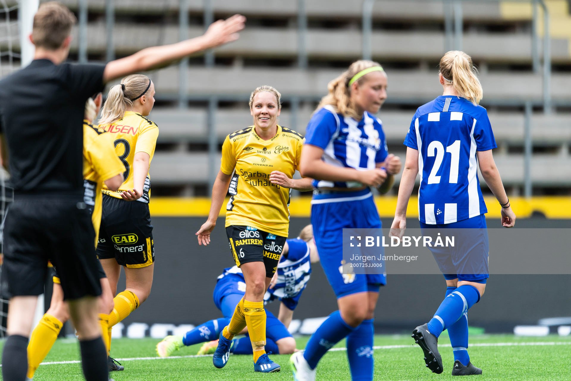 Elfsborgs Linda Westberg Carlsson jublar
