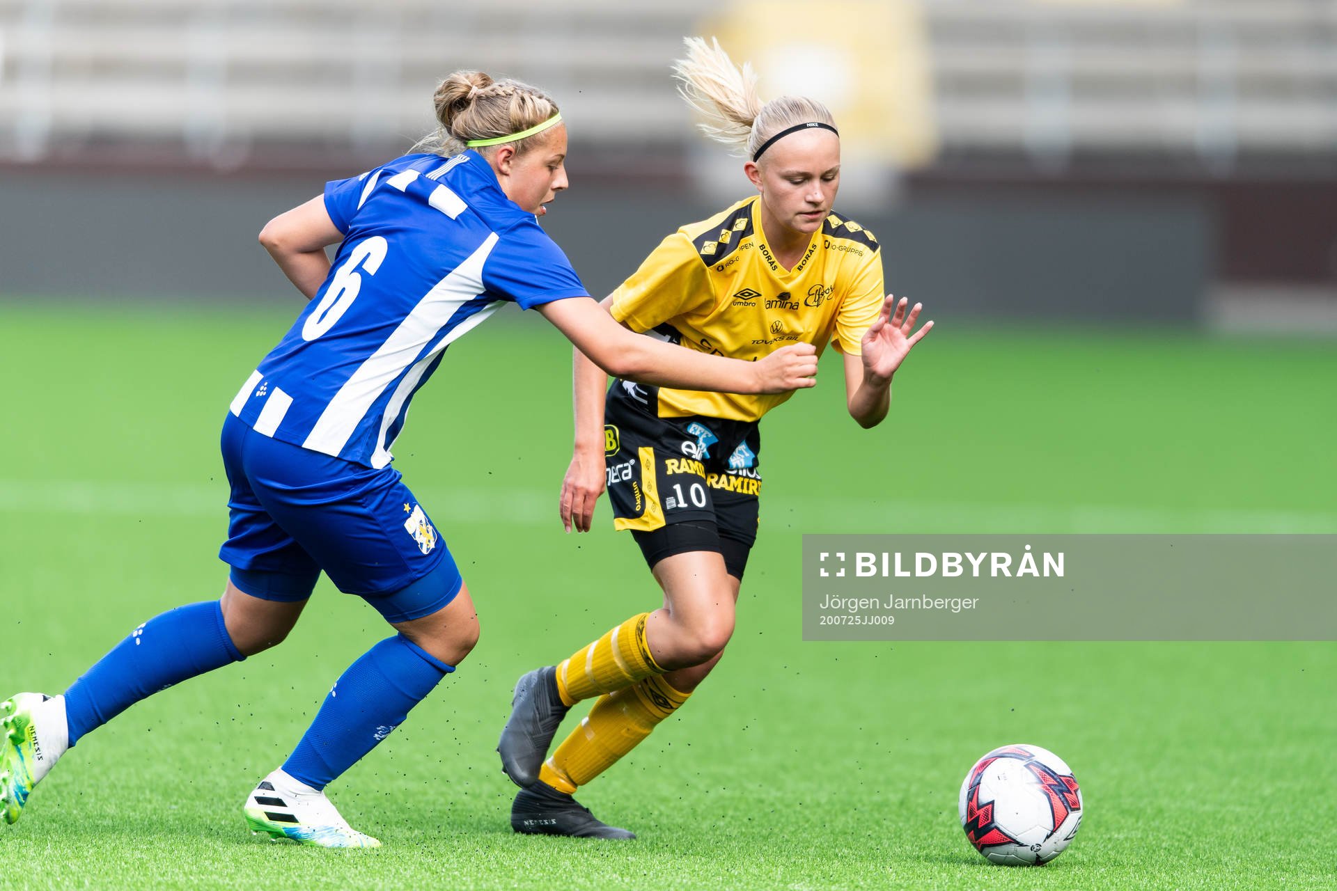 uElfsborgs Matilda Ståhlbom Karlsson och IFK Göteborgs