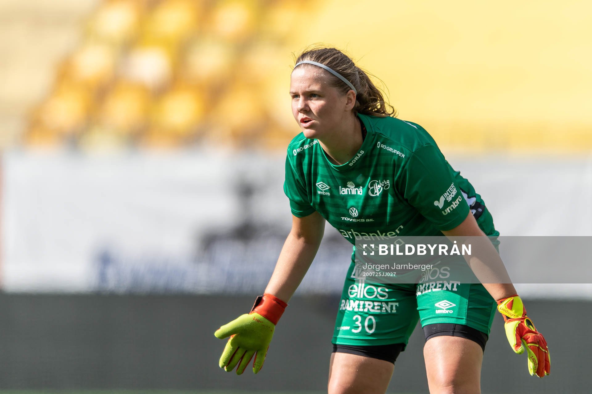 Elfsborgs målvakt Sanna Öjersson