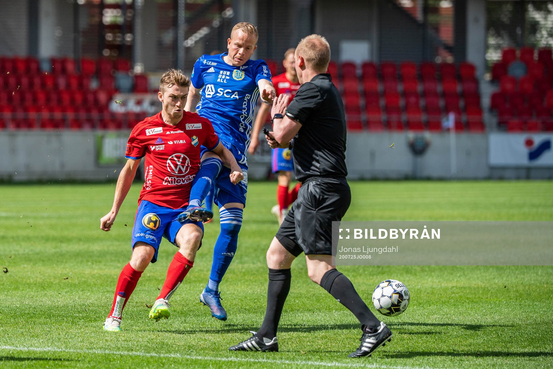 Östers Carl Johansson och Sundsvalls Tobias Eriksson