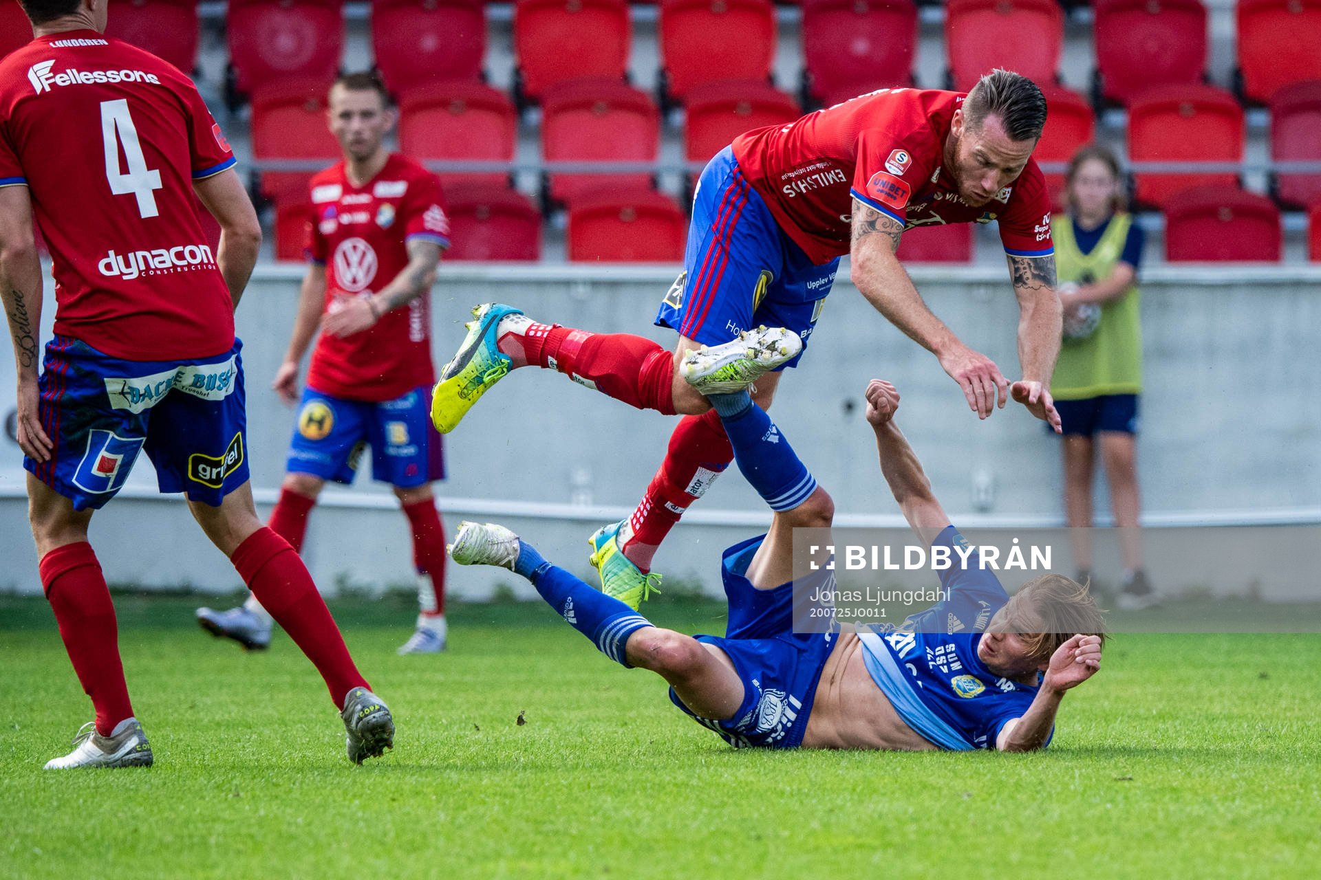 Östers Johan Persson och Sundsvalls Johan Blomberg