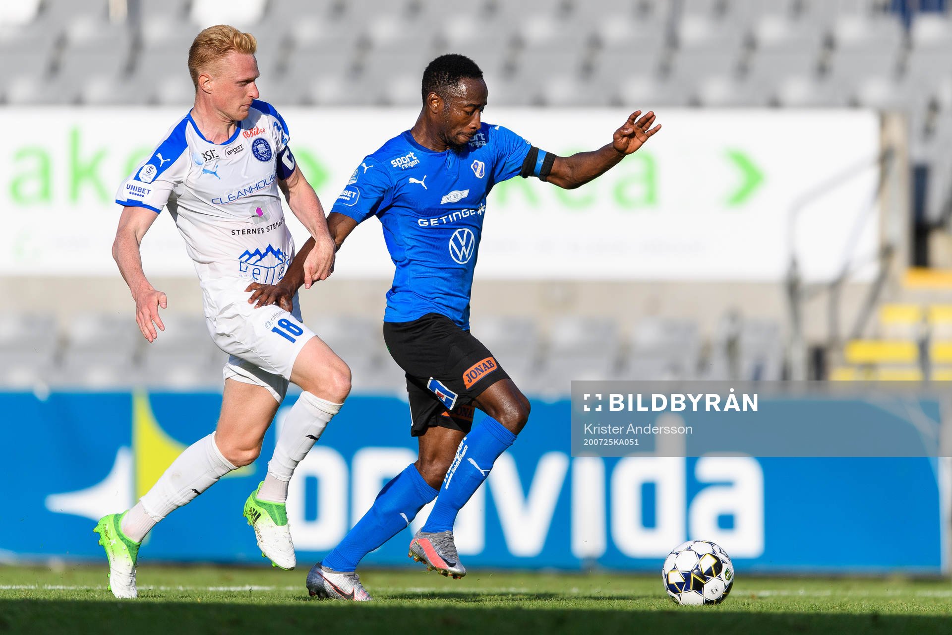Akropolis Nicklas Maripuu och Halmstads Sadat Karim