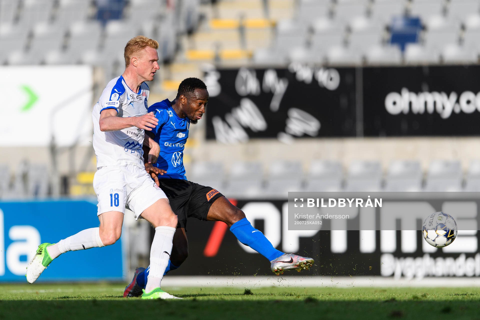 Akropolis Nicklas Maripuu och Halmstads Sadat Karim