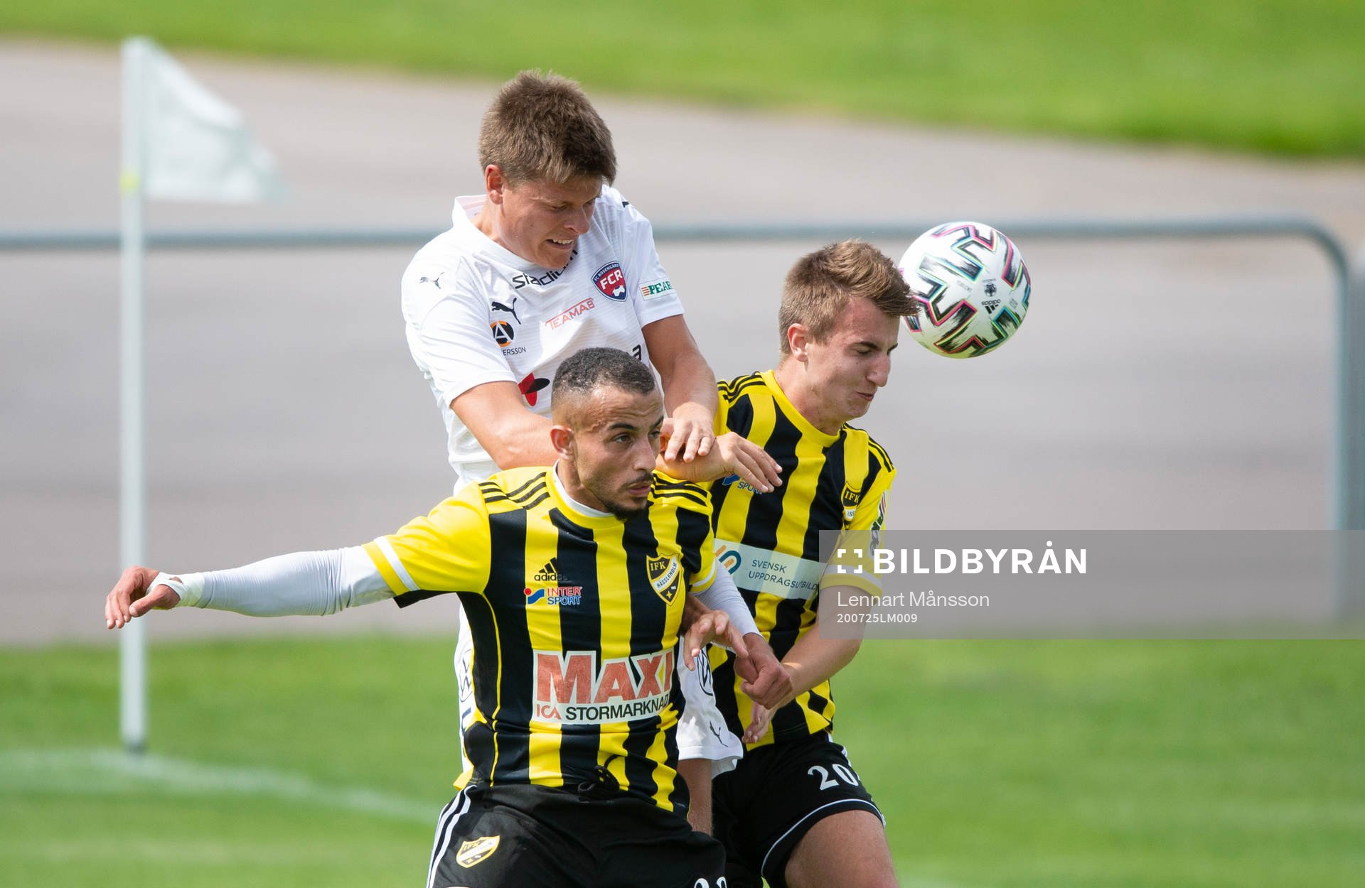 i träningsmatchen mellan IFK Hässleholm och FC Rosengård