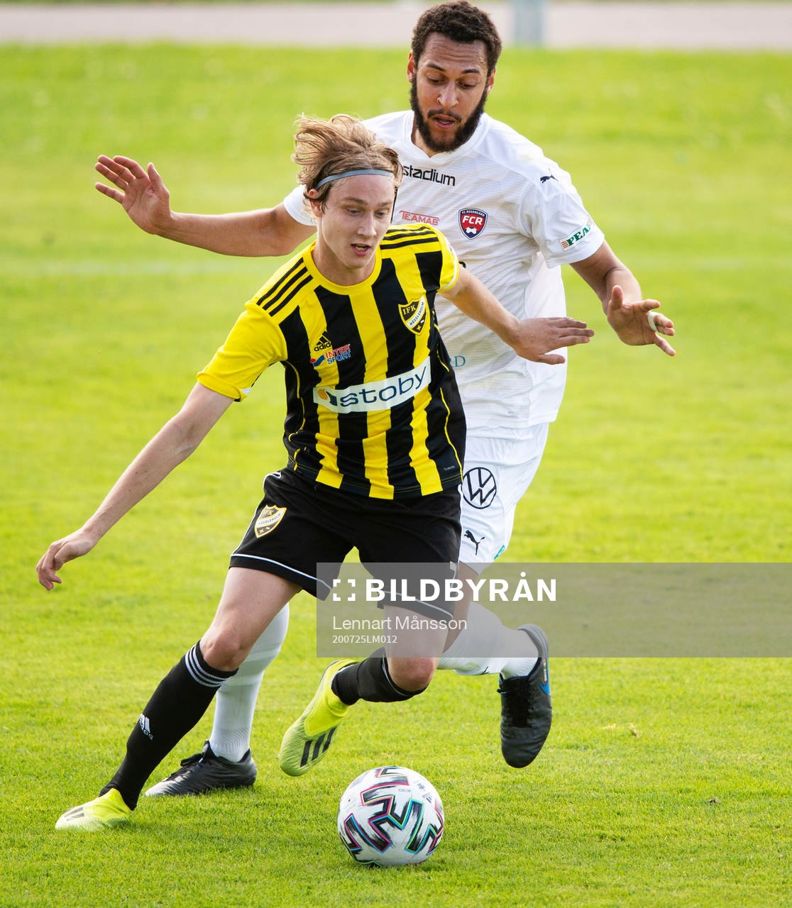 i träningsmatchen mellan IFK Hässleholm och FC Rosengård