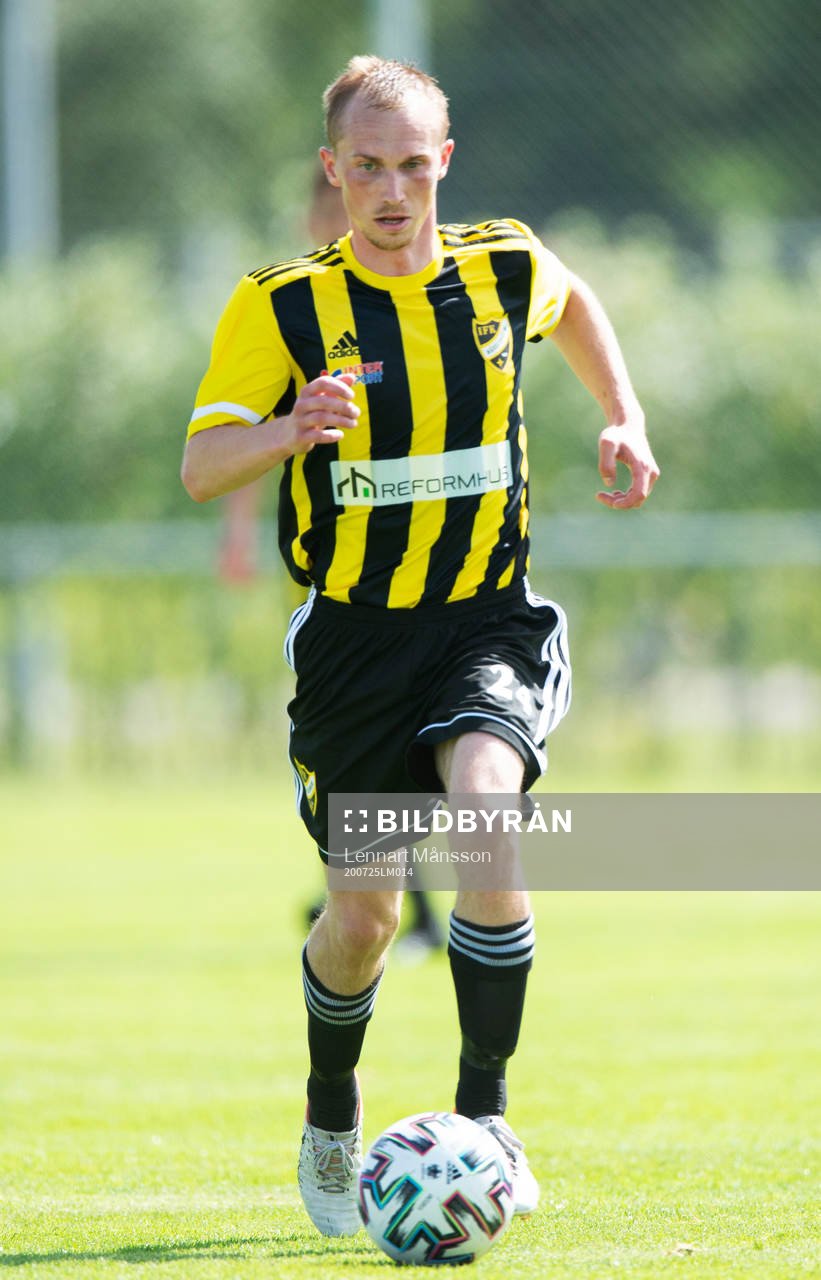 i träningsmatchen mellan IFK Hässleholm och FC Rosengård