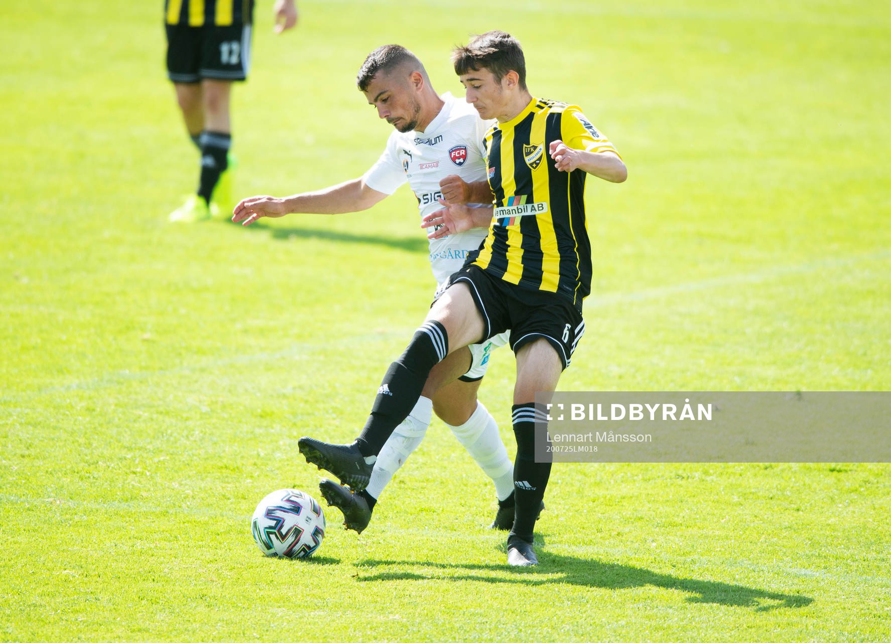 i träningsmatchen mellan IFK Hässleholm och FC Rosengård
