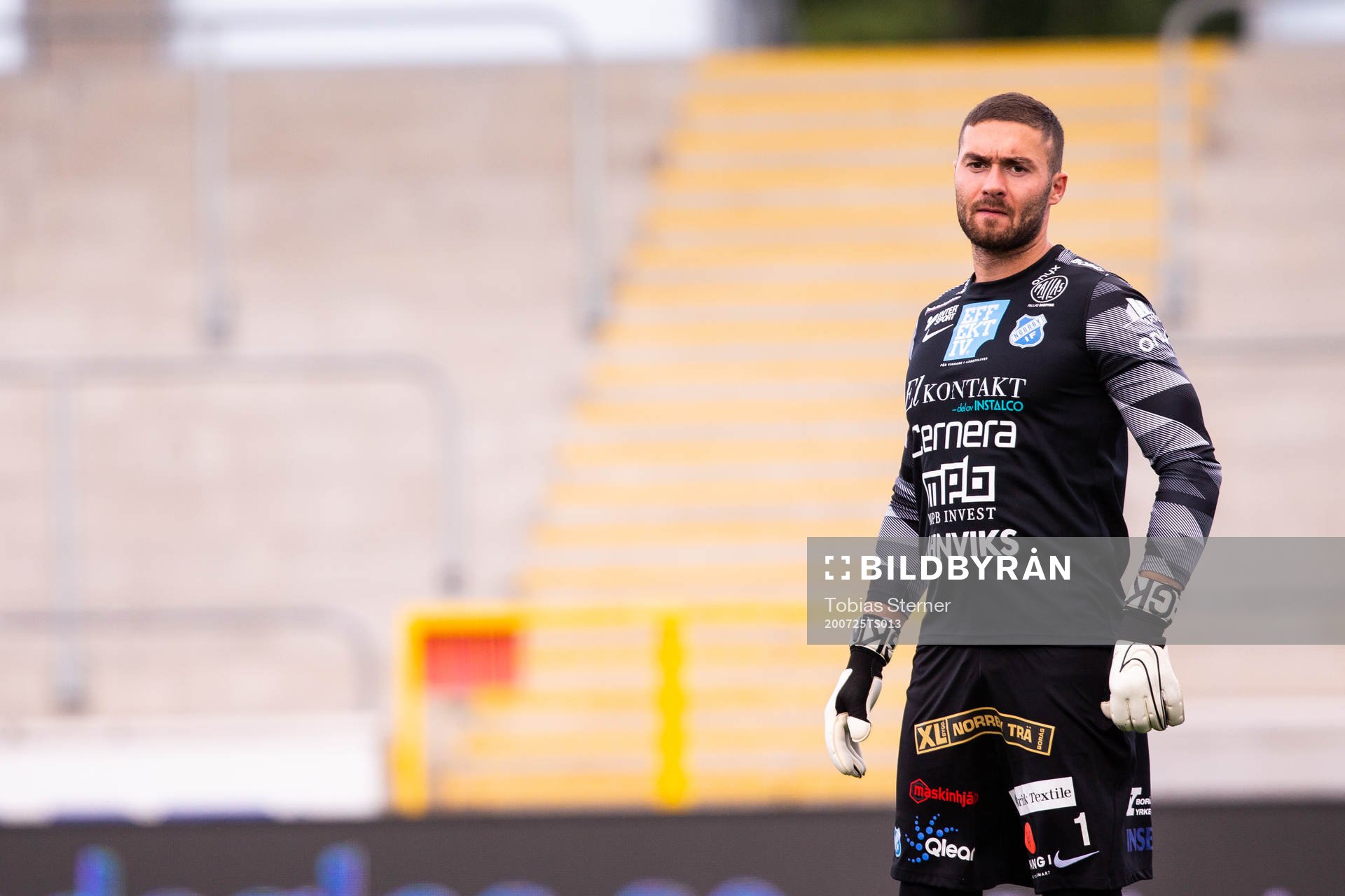 Norrbys målvakt Mergim Krasniqi