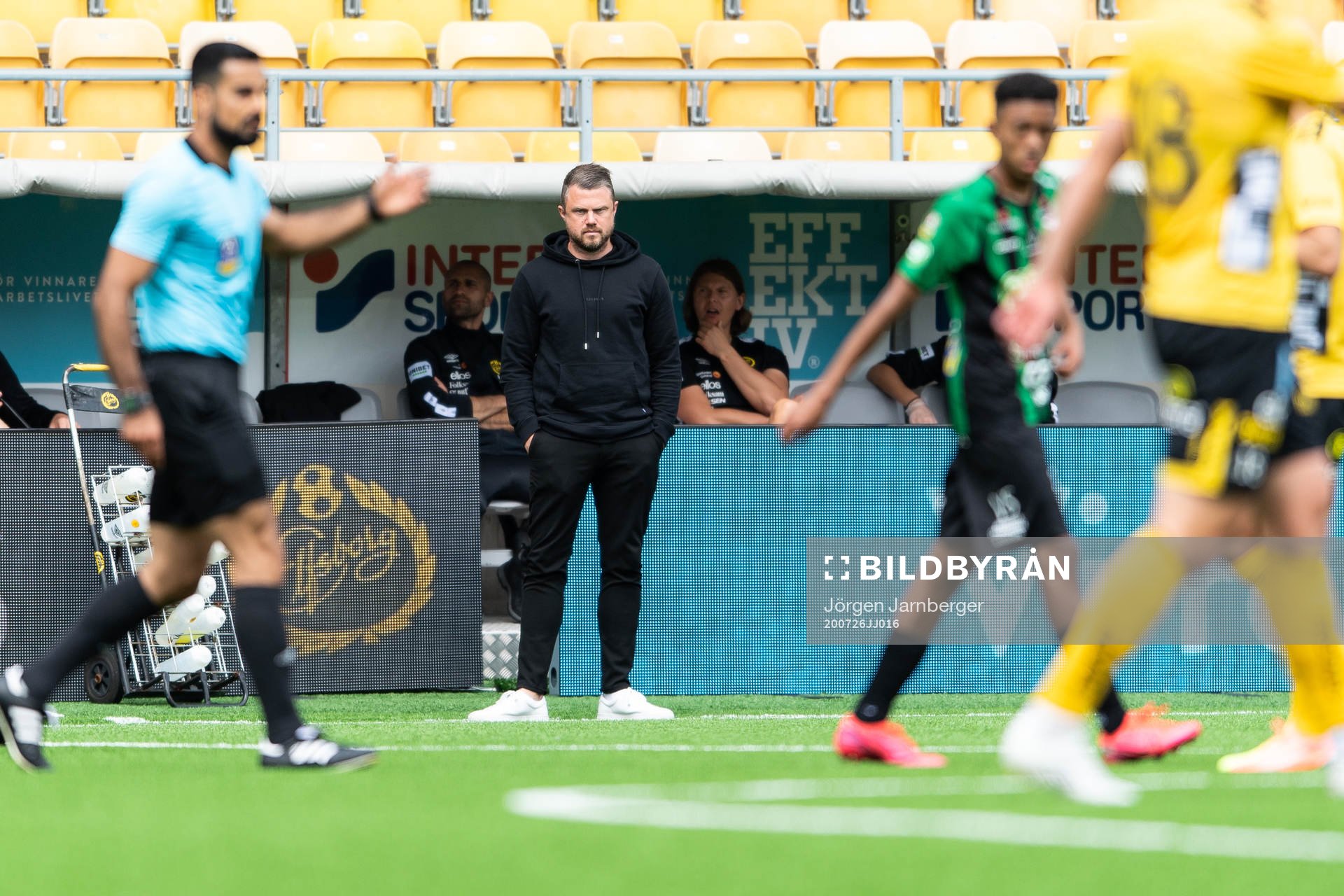 Elfsborgs manager Jimmy Thelin