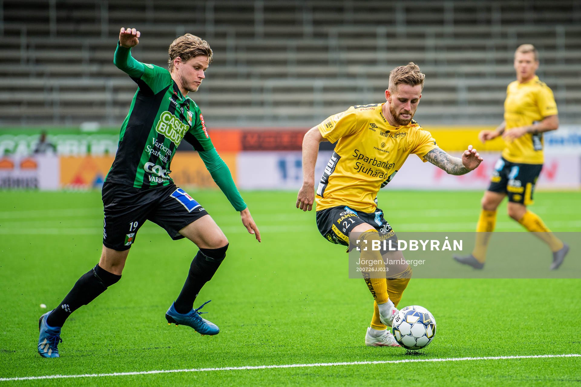 Varbergs Gustav Norlin och Elfsborgs Rasmus Alm