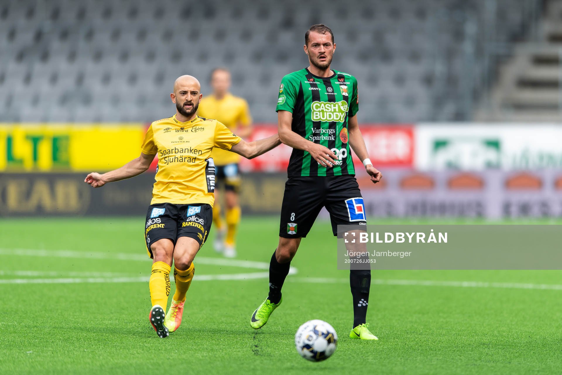Varbergs Albert Ejupi och Elfsborgs Robert Gojani