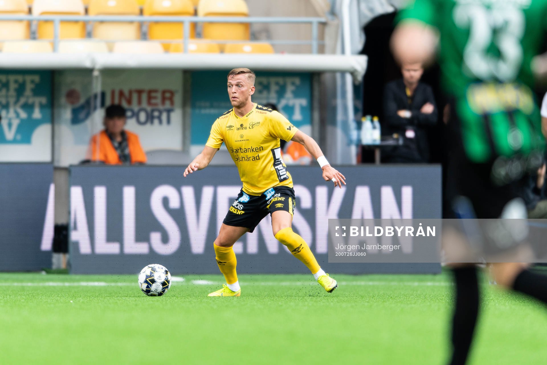 under fotbollsmatchen i Allsvenskan mellan Elfsborg och