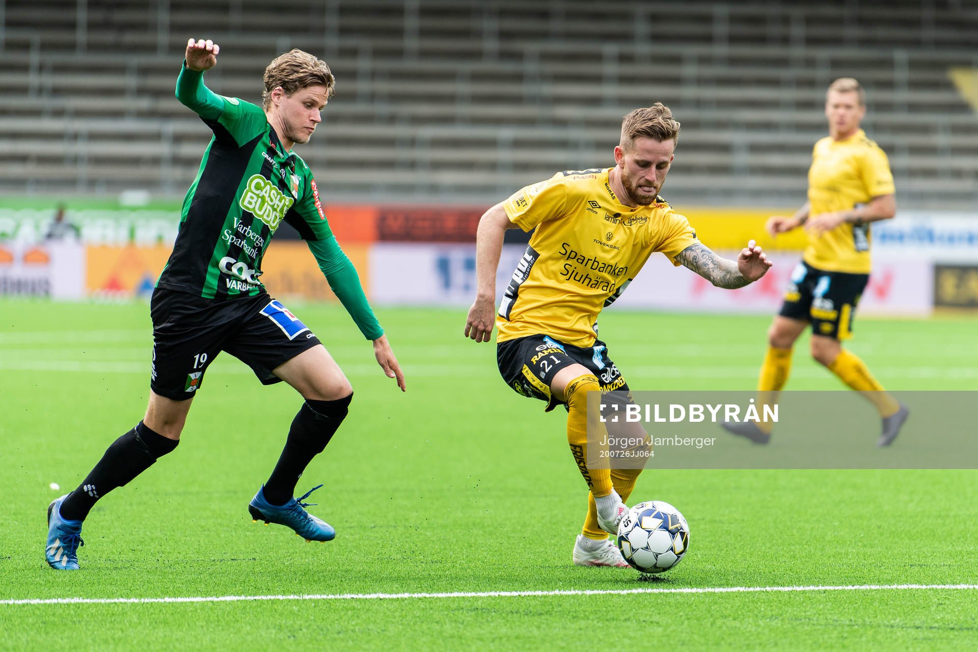 Elfsborgs Rasmus Alm och Varbergs Gustav Norlin