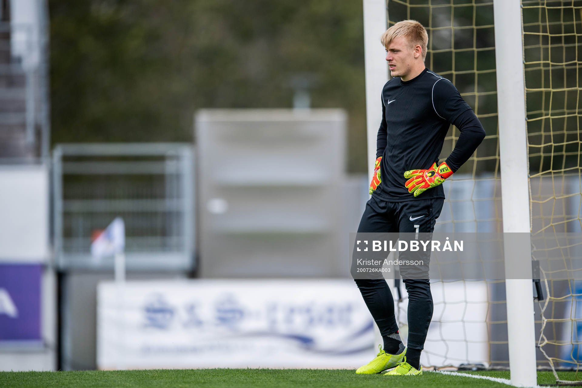 IFK Norrköpings målvakt Isak Pettersson