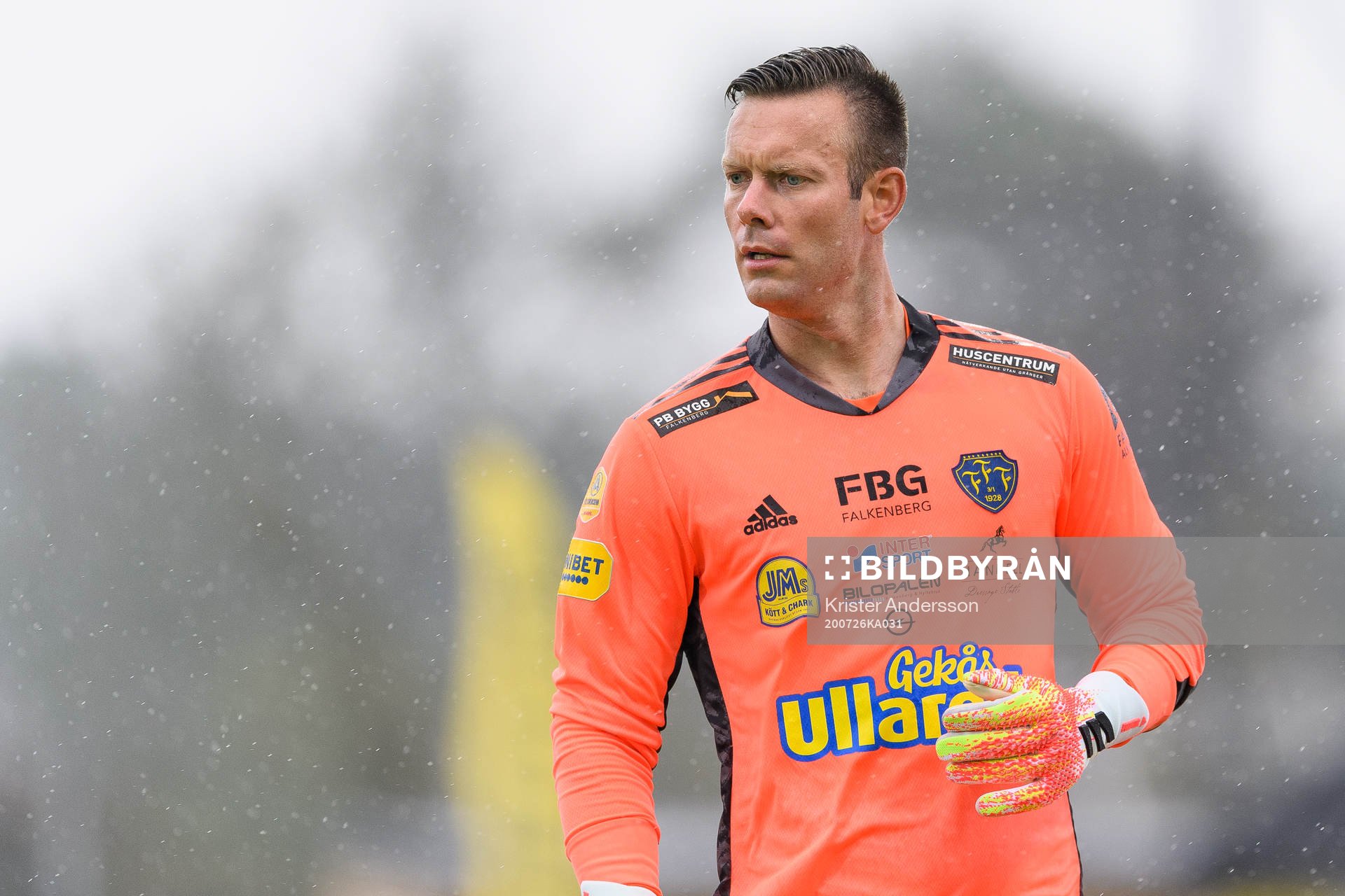 Falkenbergs målvakt Viktor Norling