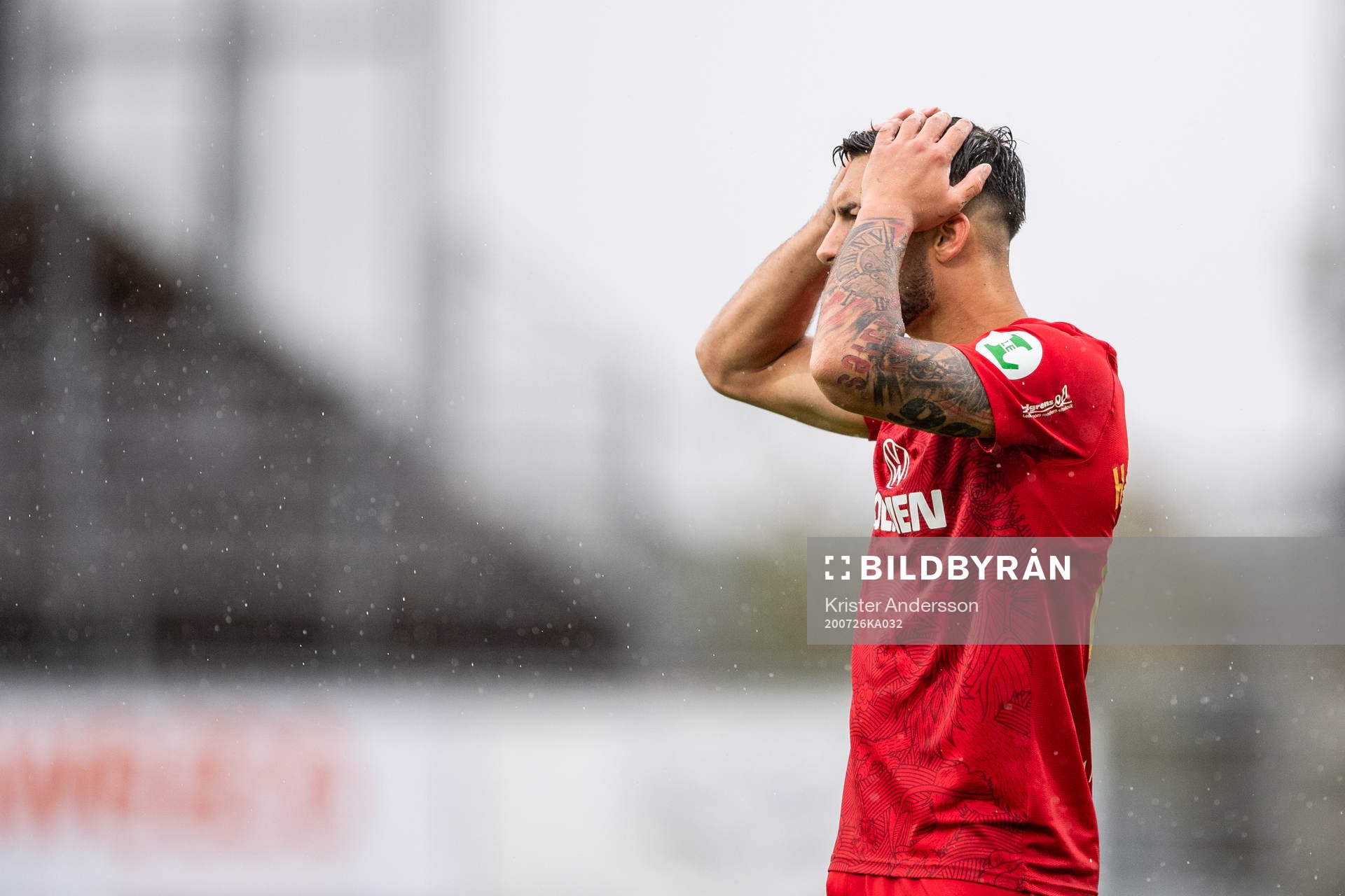 IFK Norrköpings Sead Haksabanovic deppar
