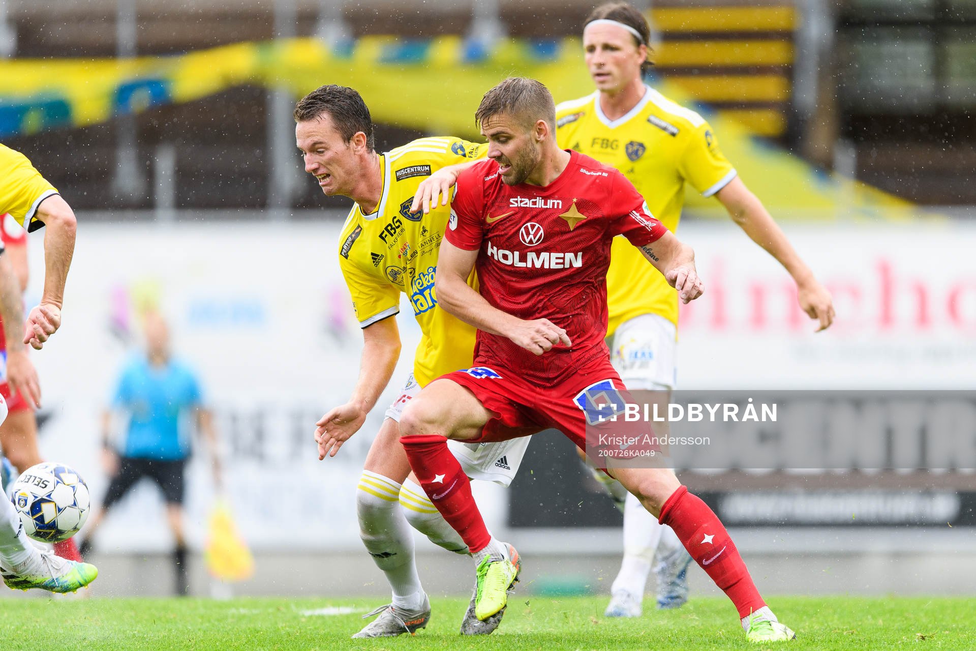Falkenbergs Sander van Looy och IFK Norrköpings